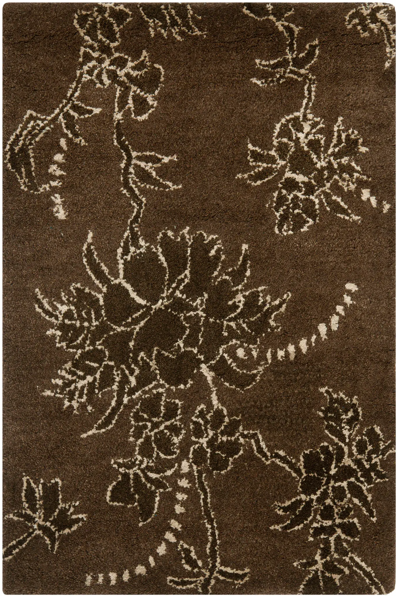 Soho Trailing Floral Hand-Tufted Rug