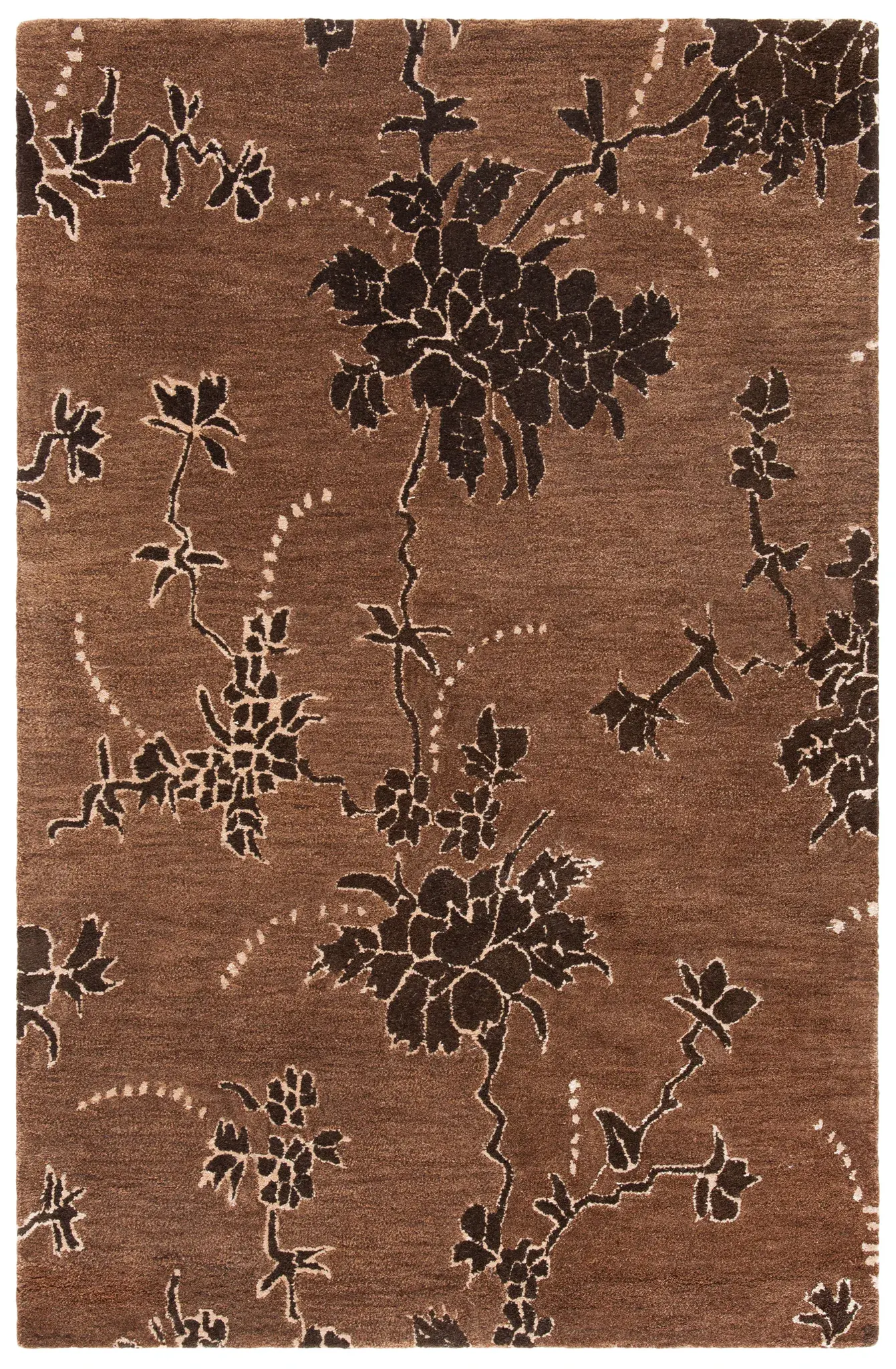 Soho Trailing Floral Hand-Tufted Rug