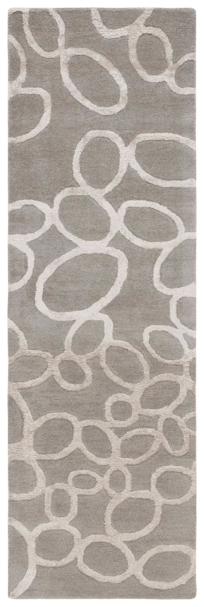 Soho Modern Geometric Hand-Tufted Wool & Viscose Rug