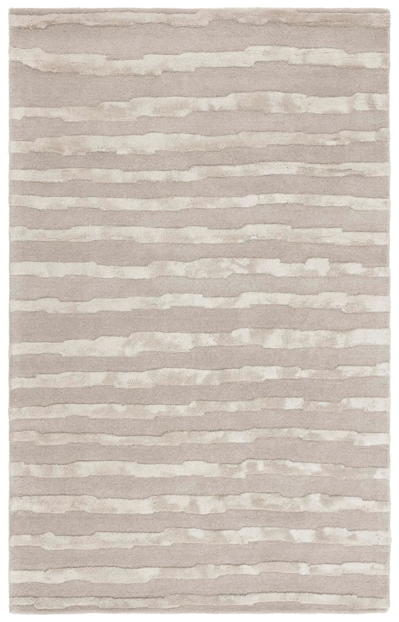 Soho Irregular Stripe Hand-Tufted Rug