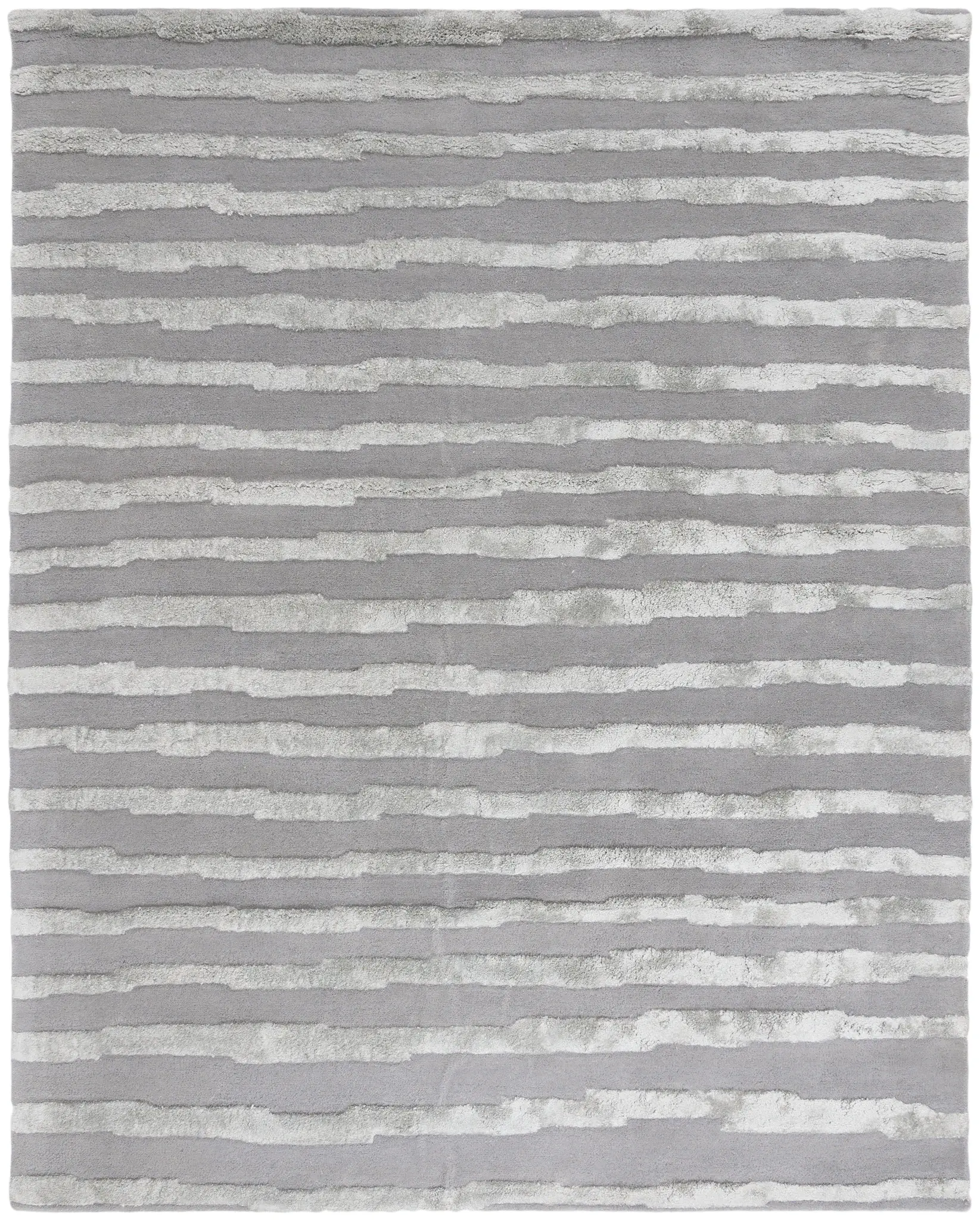 Soho Irregular Stripe Hand-Tufted Rug