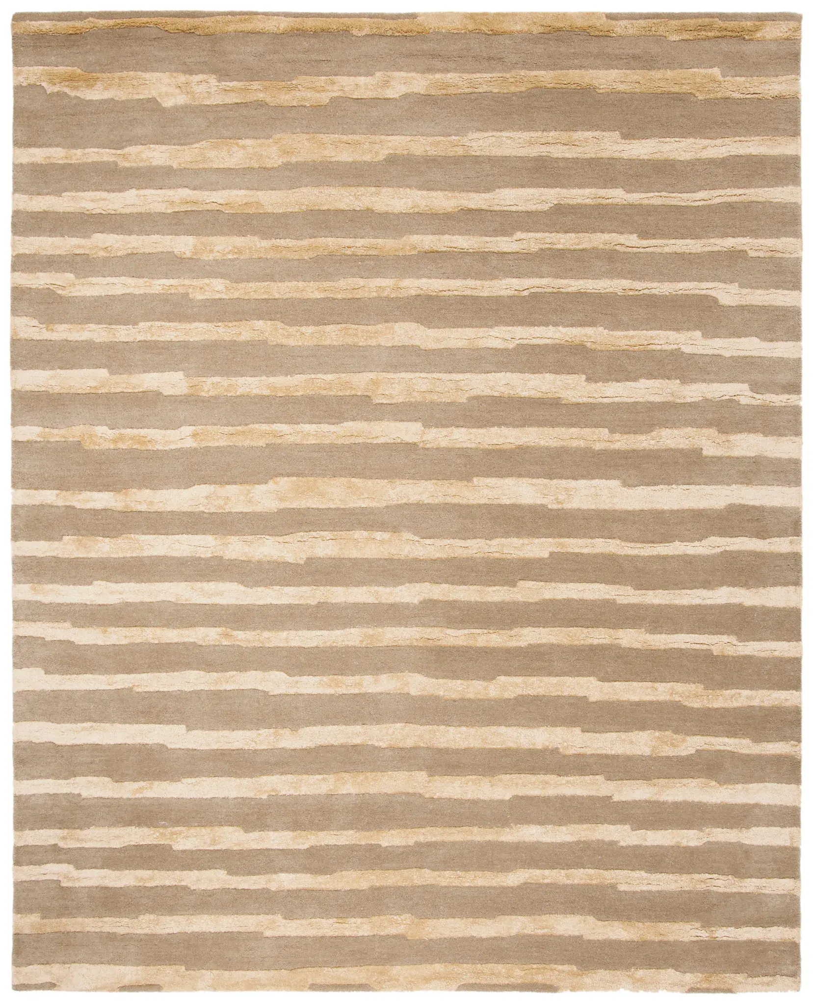 Soho Irregular Stripe Hand-Tufted Rug
