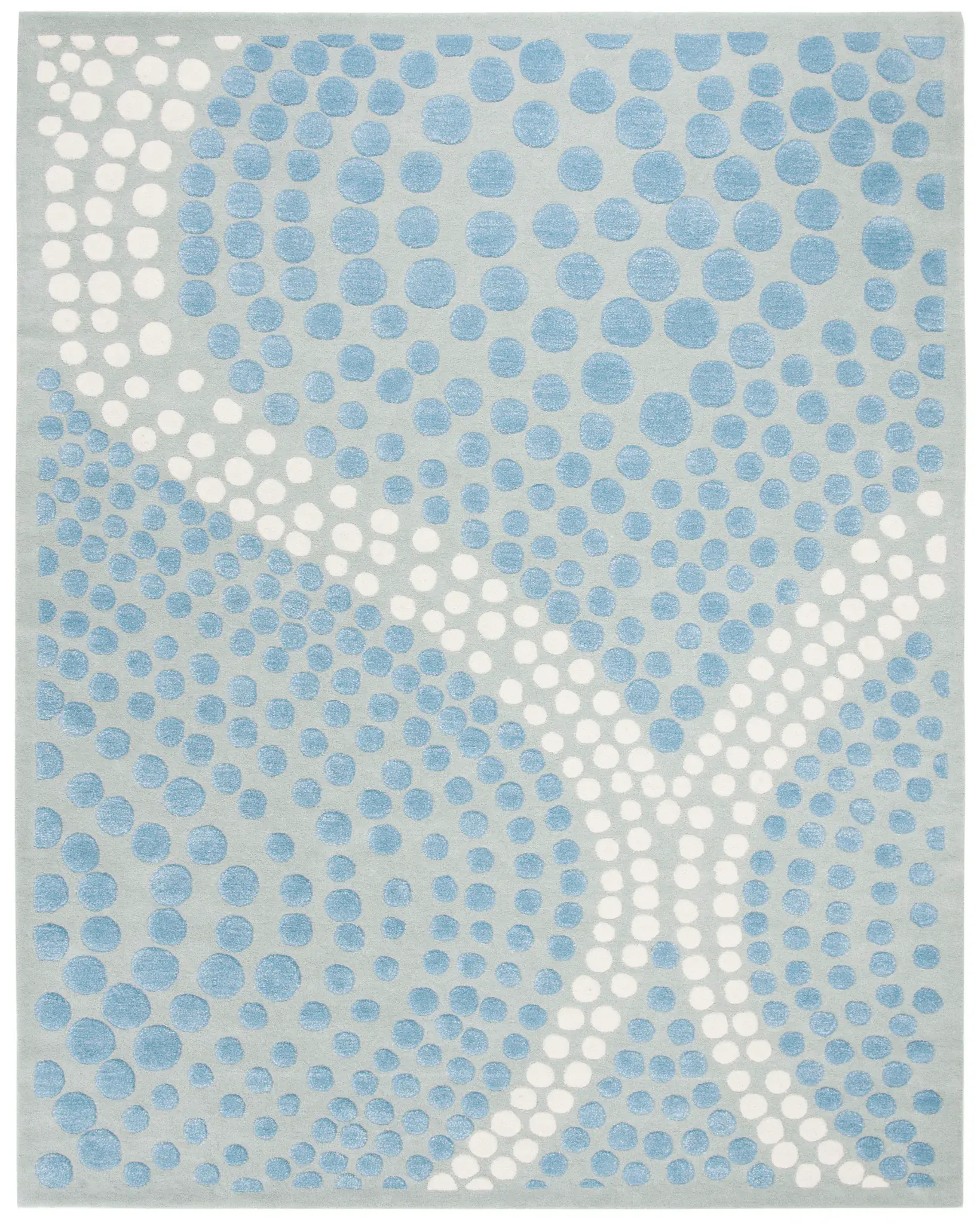 Soho Dotted Wave Hand-Tufted Rug