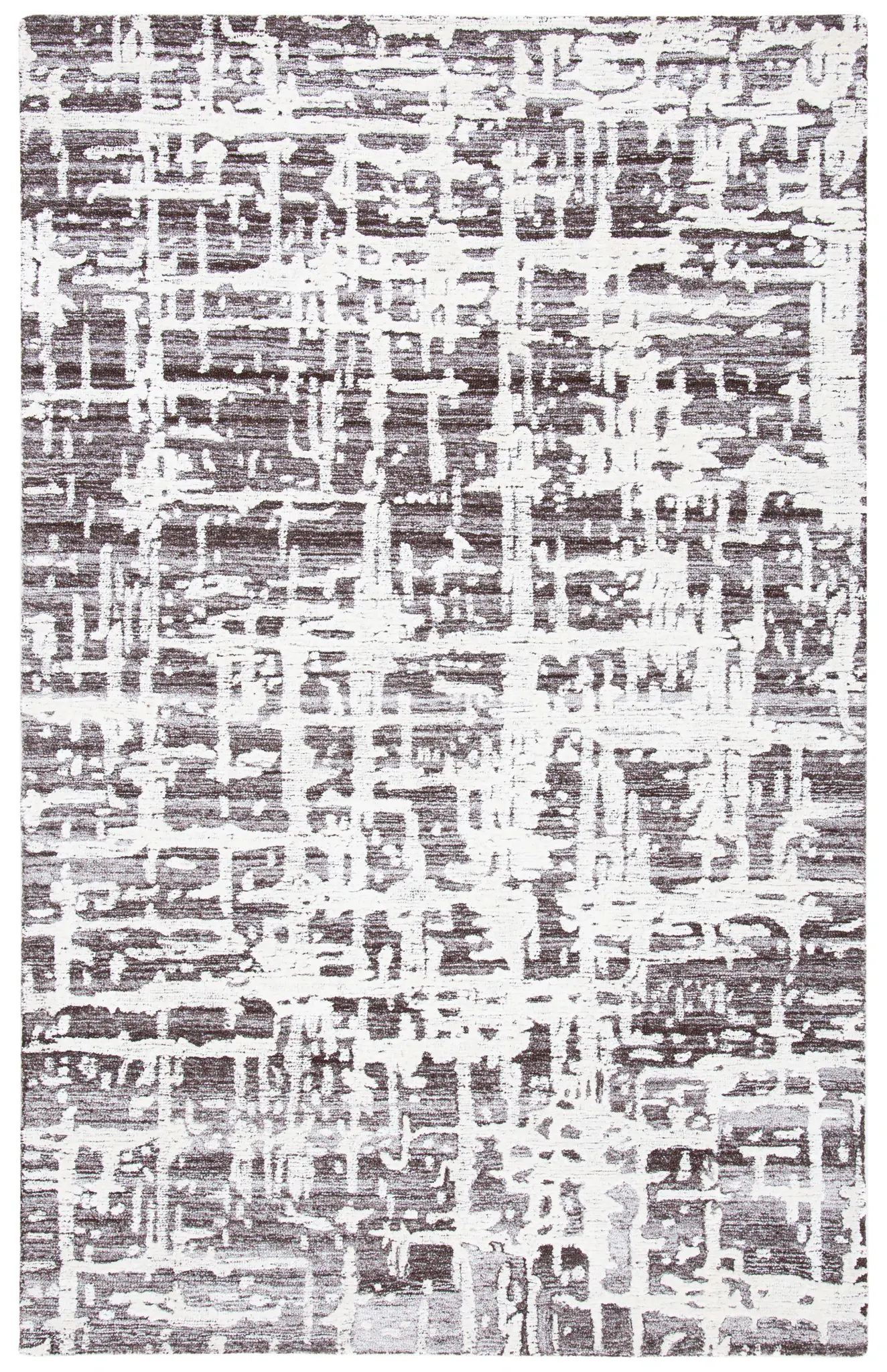 Soho Abstract Grid Hand-Tufted Rug