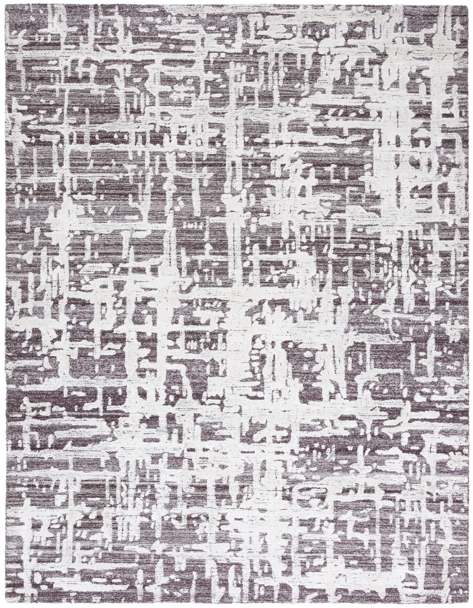 Soho Abstract Grid Hand-Tufted Rug
