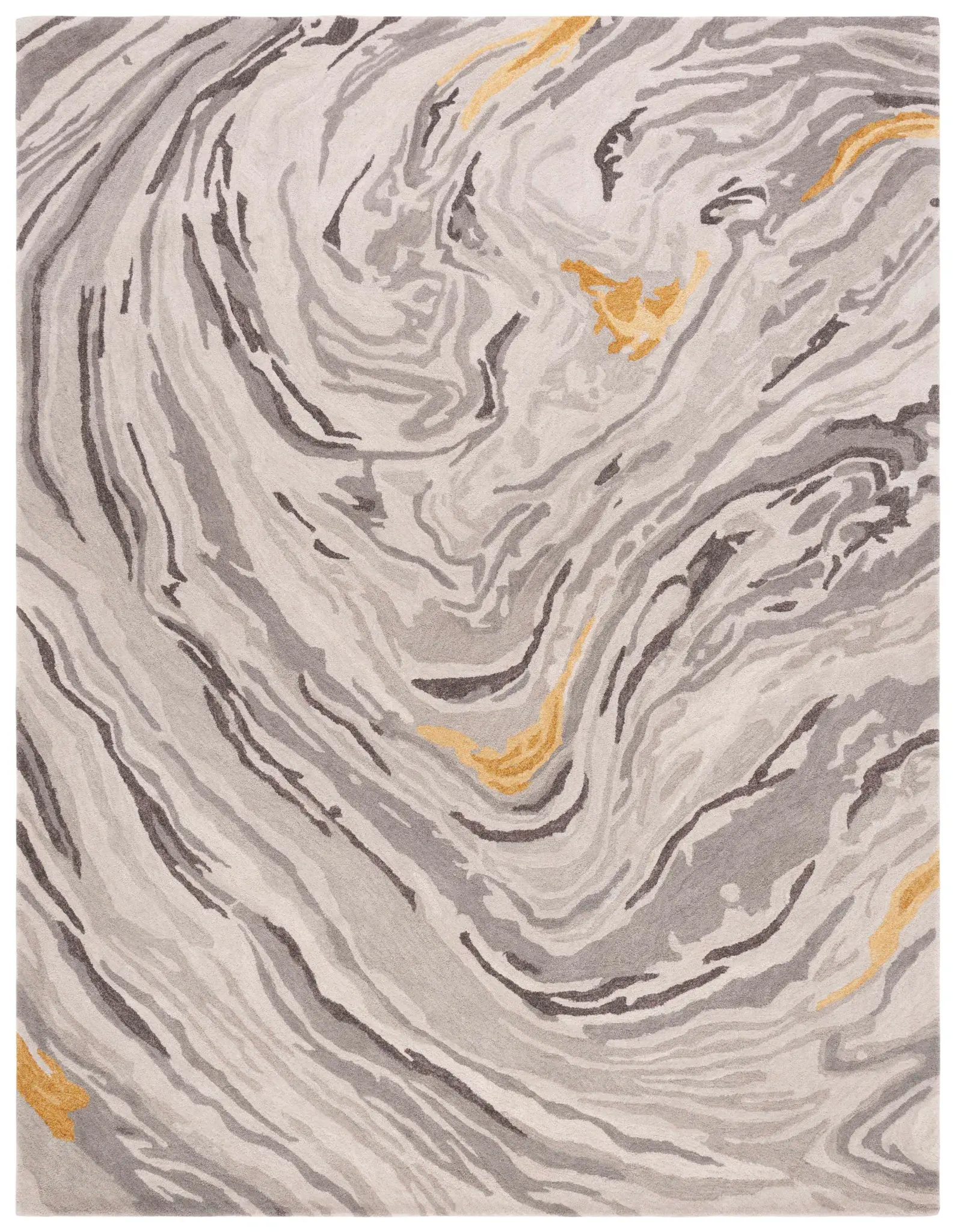 Soho Marble Swirl Hand-Tufted Wool Rug