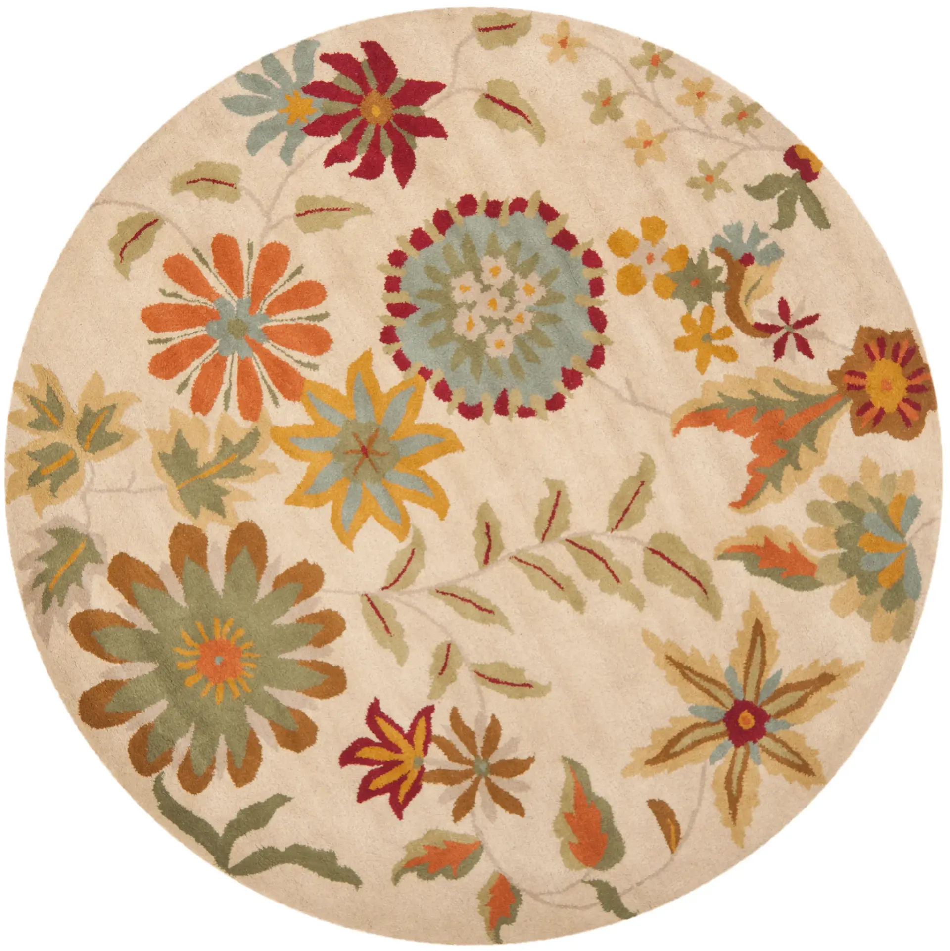 Soho Garden Floral Hand-Tufted Rug