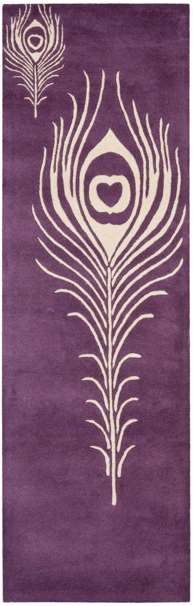 Soho Peacock Feather Hand-Tufted Rug