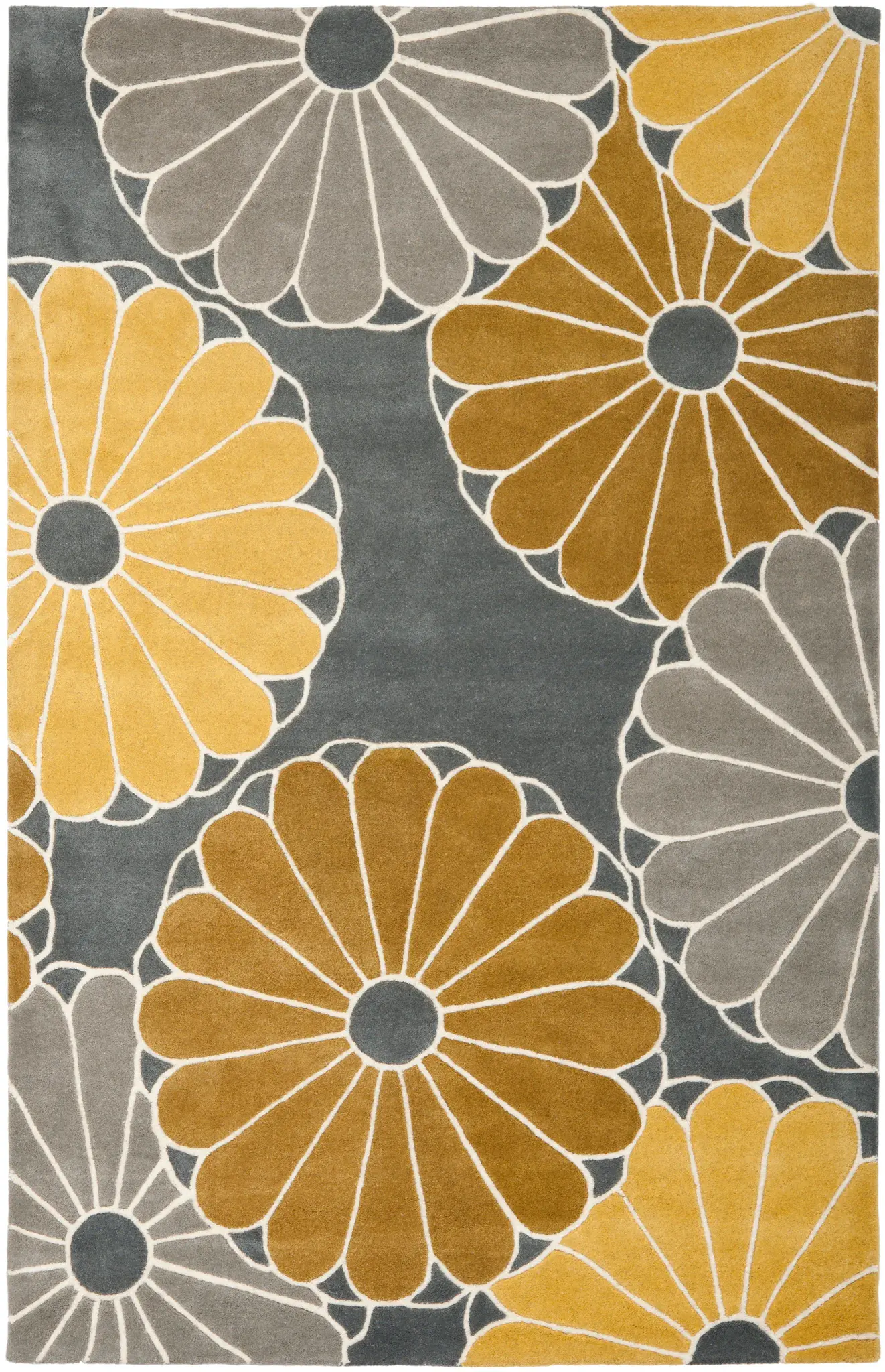 Soho Floral Blossom Hand-Tufted Rug