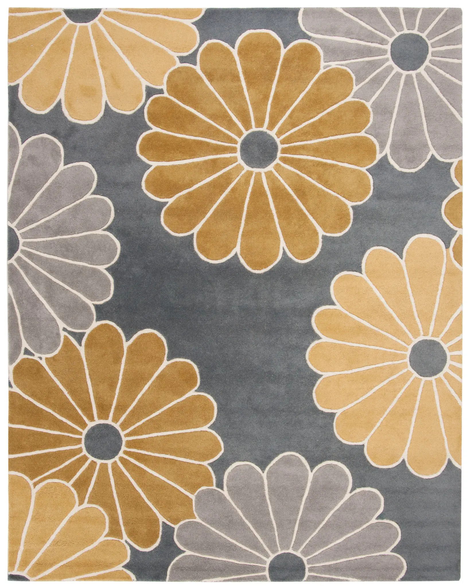 Soho Floral Blossom Hand-Tufted Rug