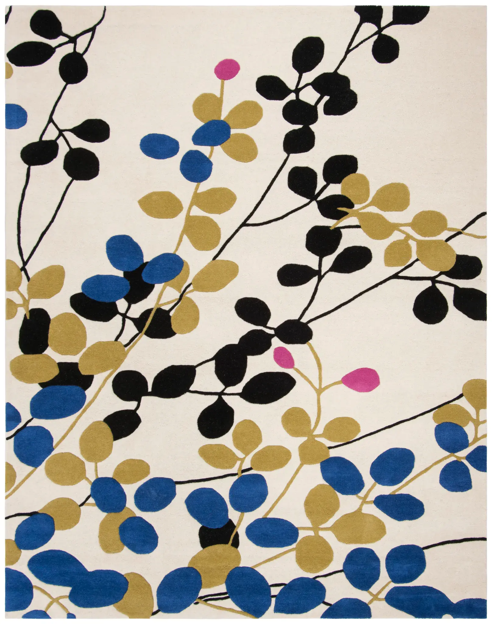 Soho Sprouting Berry Hand-Tufted Rug