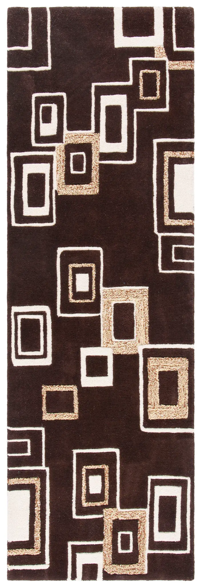 Soho Overlapping Squares Hand-Tufted Rug