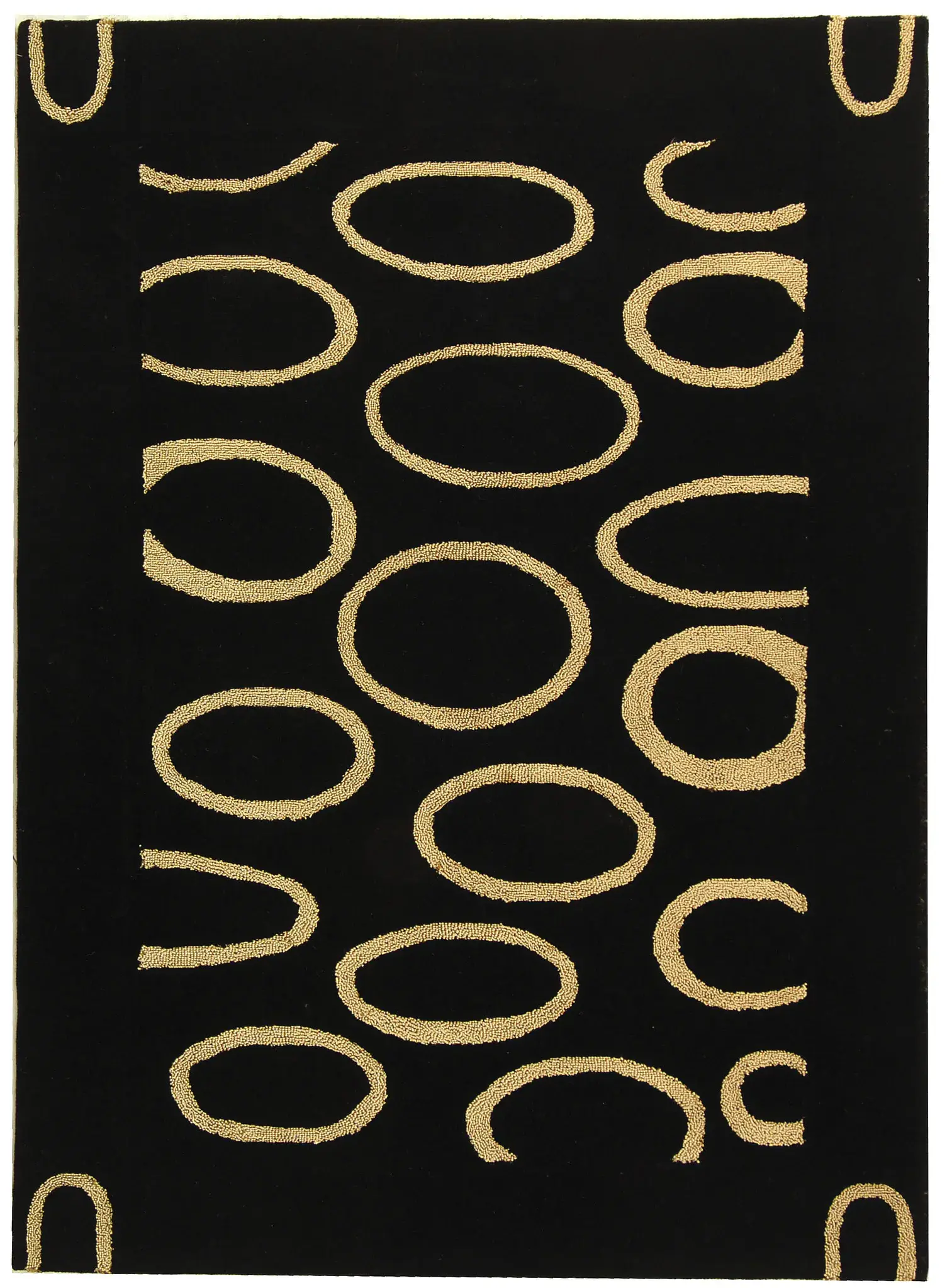 Soho Scattered Rings Hand-Tufted Rug
