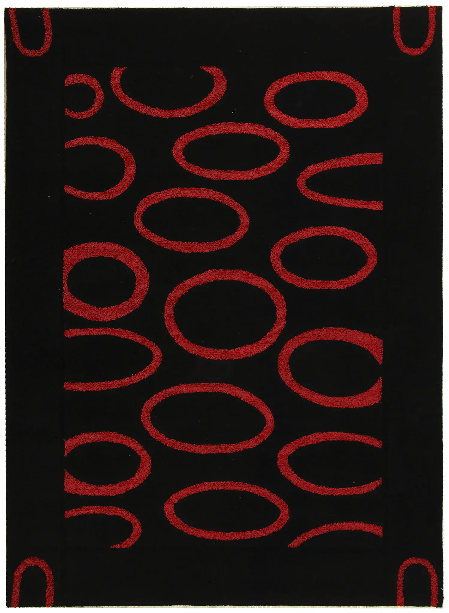 Soho Scattered Rings Hand-Tufted Rug