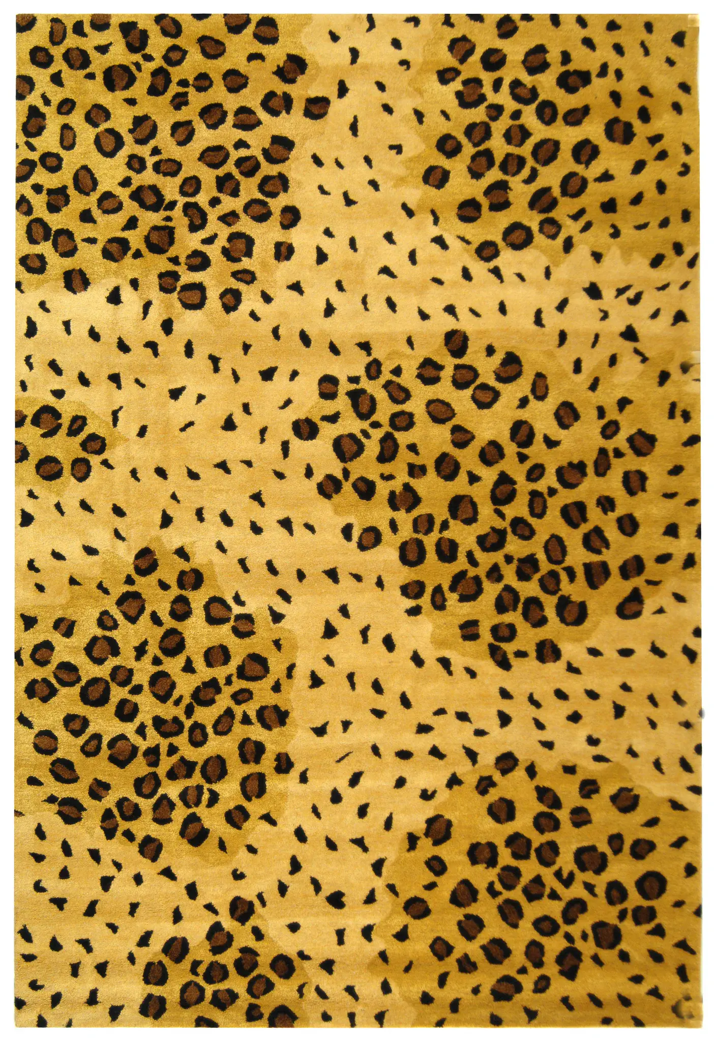 Soho Glam Leopard Spot Hand-Tufted Rug