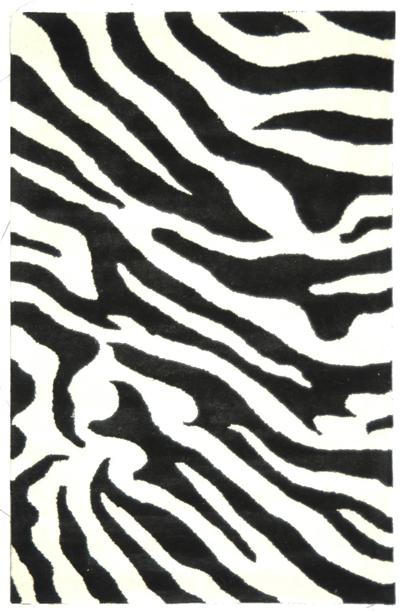 Soho Zebra Stripe Hand-Tufted Wool Rug