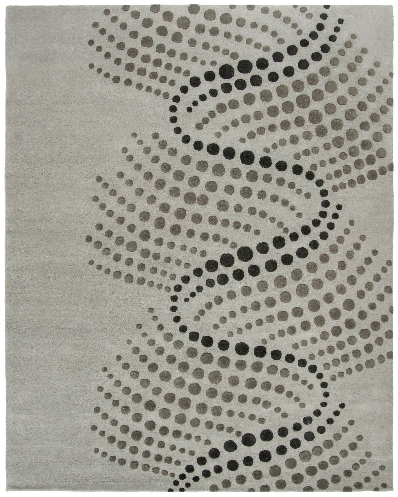 Soho Wavy Dot Hand-Tufted Rug