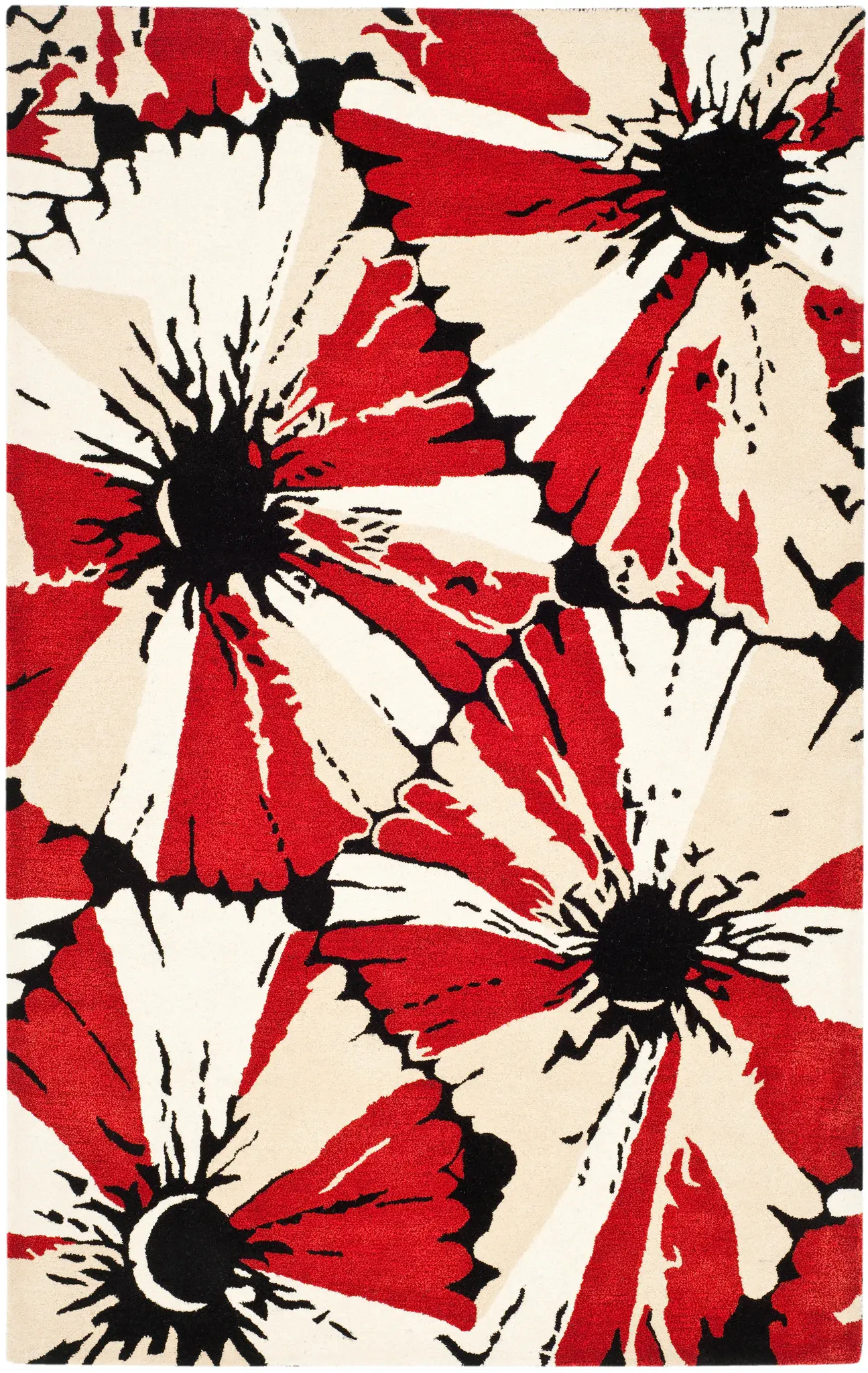 Soho Giant Bloom Hand-Tufted Rug