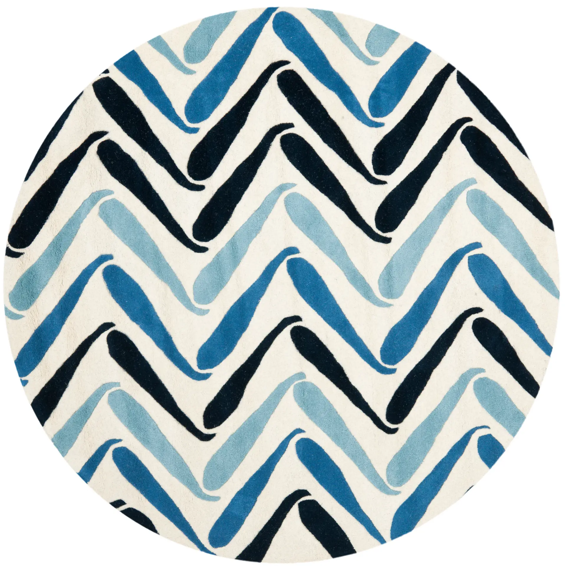 Soho Bold Chevron Hand-Tufted Rug