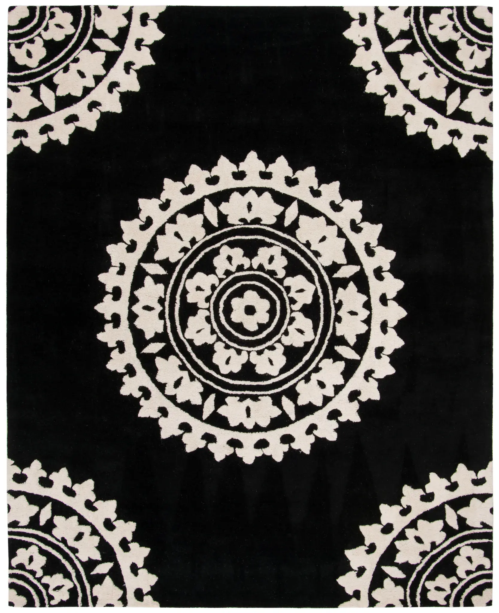 Soho Sunburst Medallion Hand-Tufted Rug