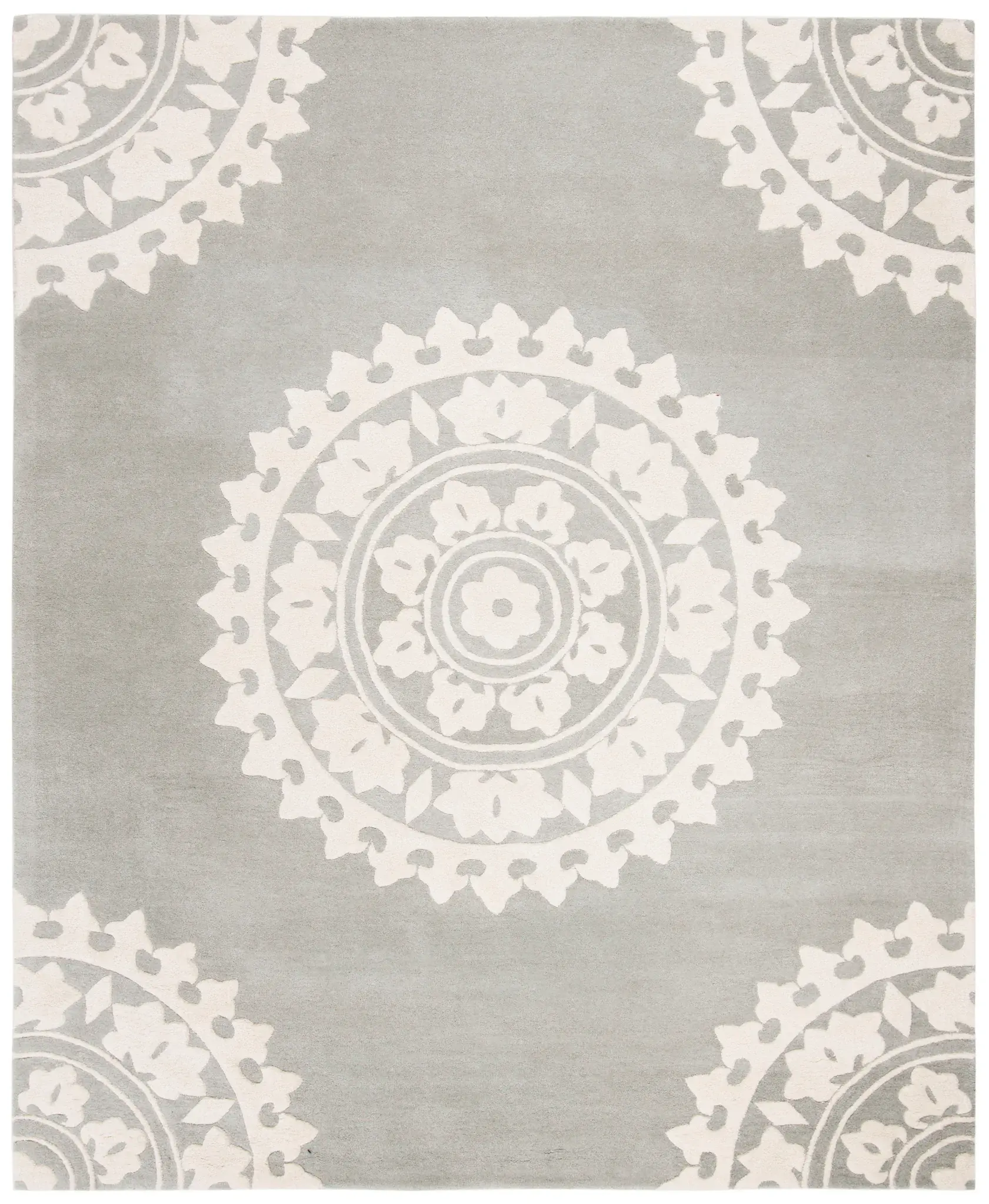 Soho Sunburst Medallion Hand-Tufted Rug