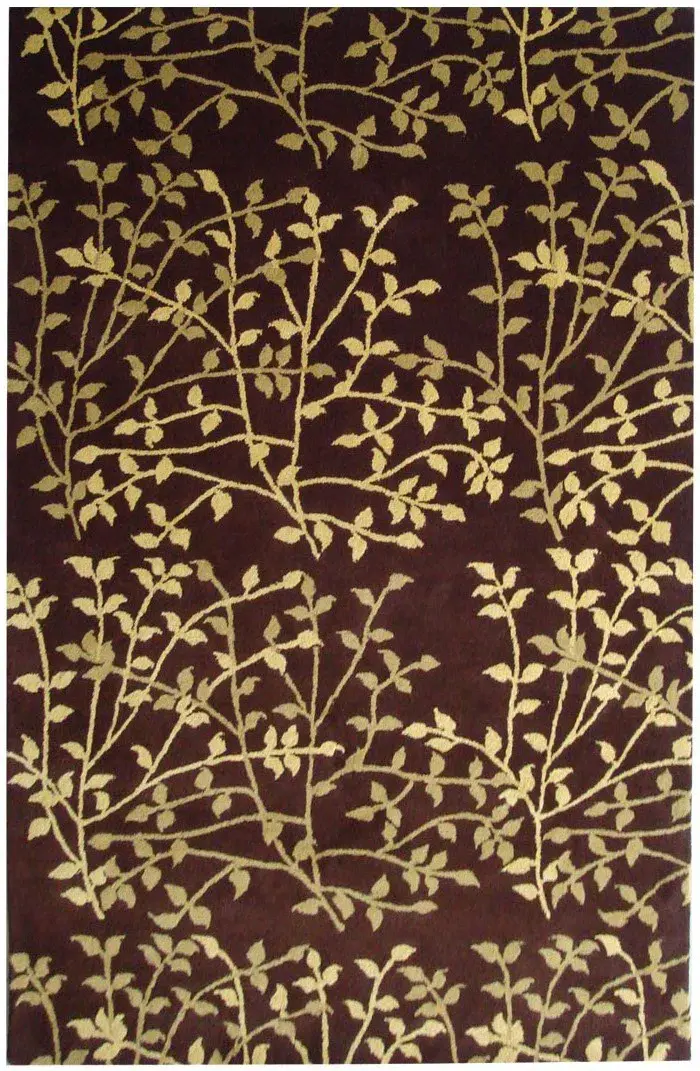 Soho Leafy Branch Hand-Tufted Rug