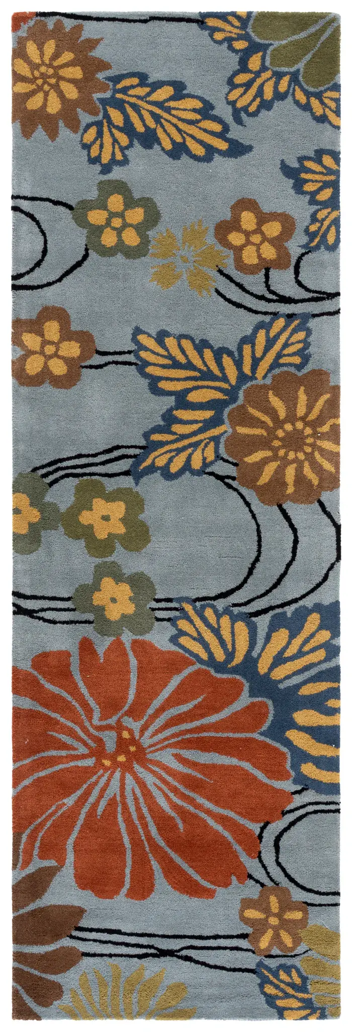 Soho Floral Blooms Hand-Tufted Rug