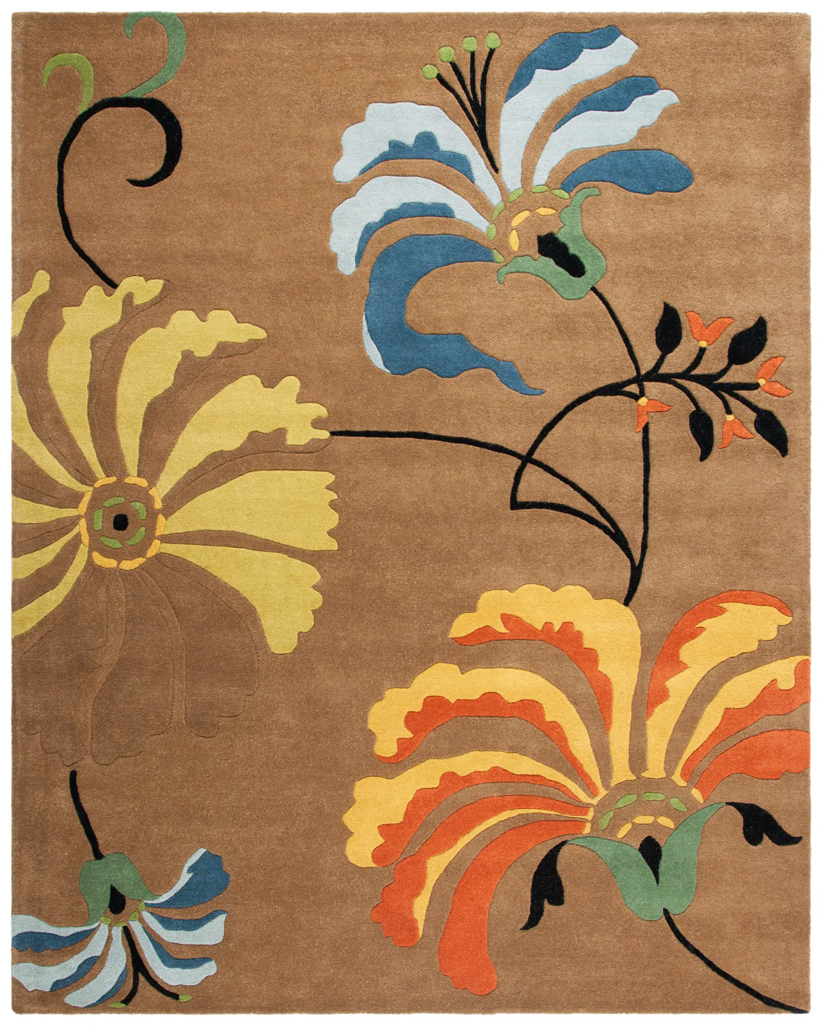 Soho Oversized Floral Hand-Tufted Rug
