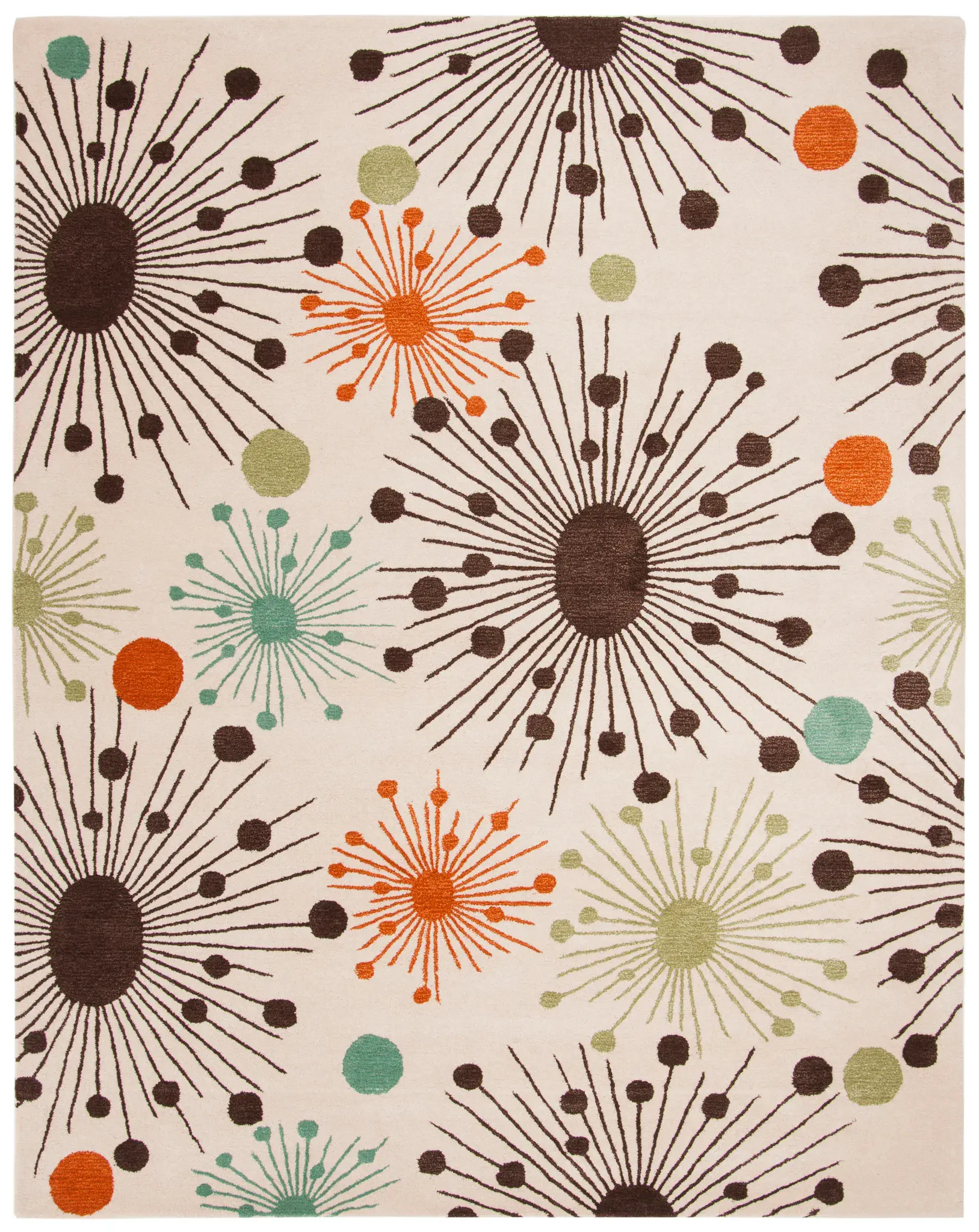 Soho Mid-Century Starburst Hand-Tufted Rug
