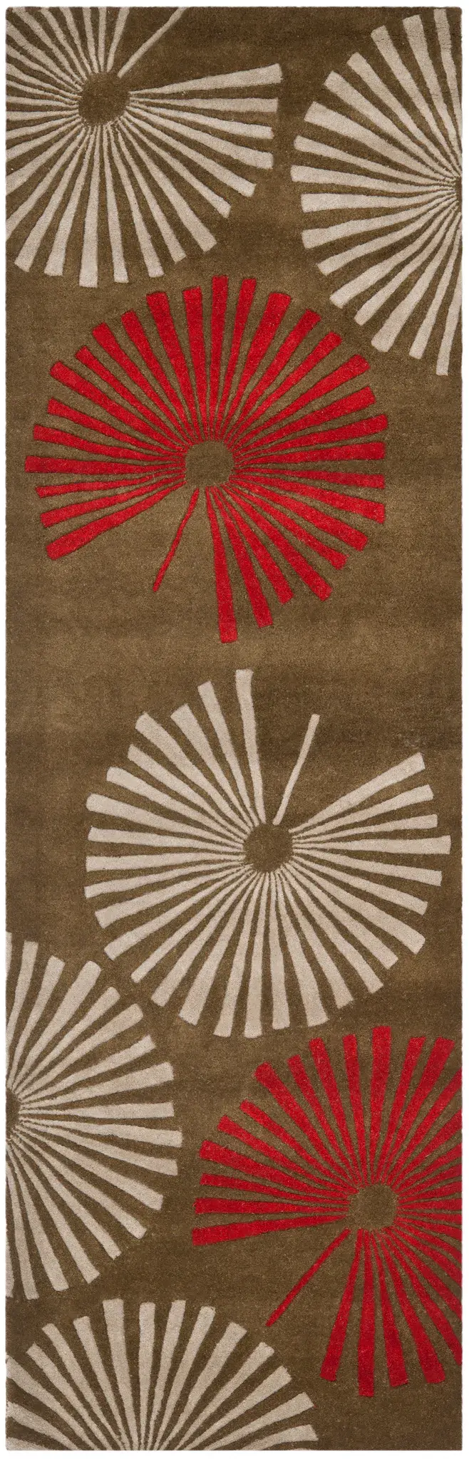 Soho Fan Palm Hand-Tufted Rug
