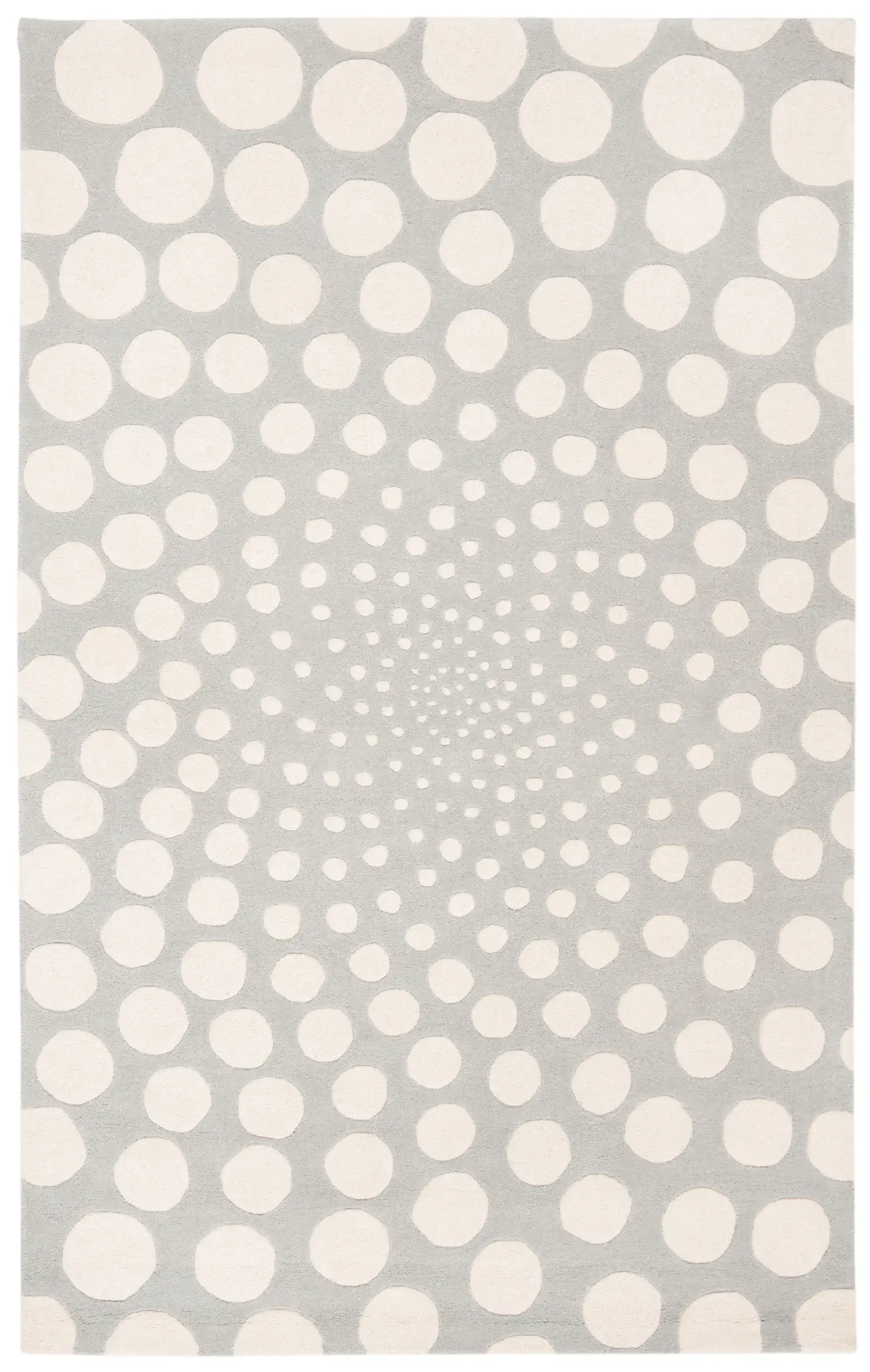 Soho Spiraling Dots Hand-Tufted Rug