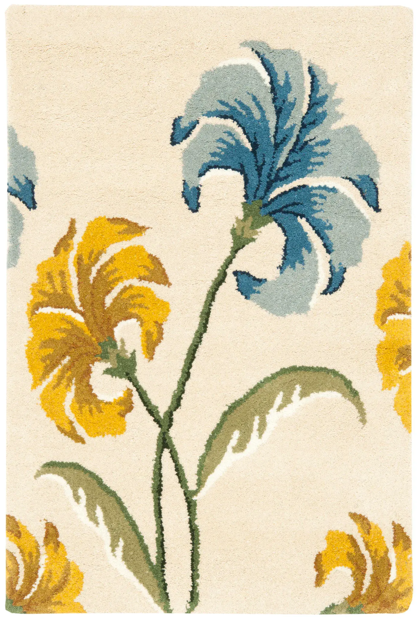 Soho Column Floral Vine Hand-Tufted Rug