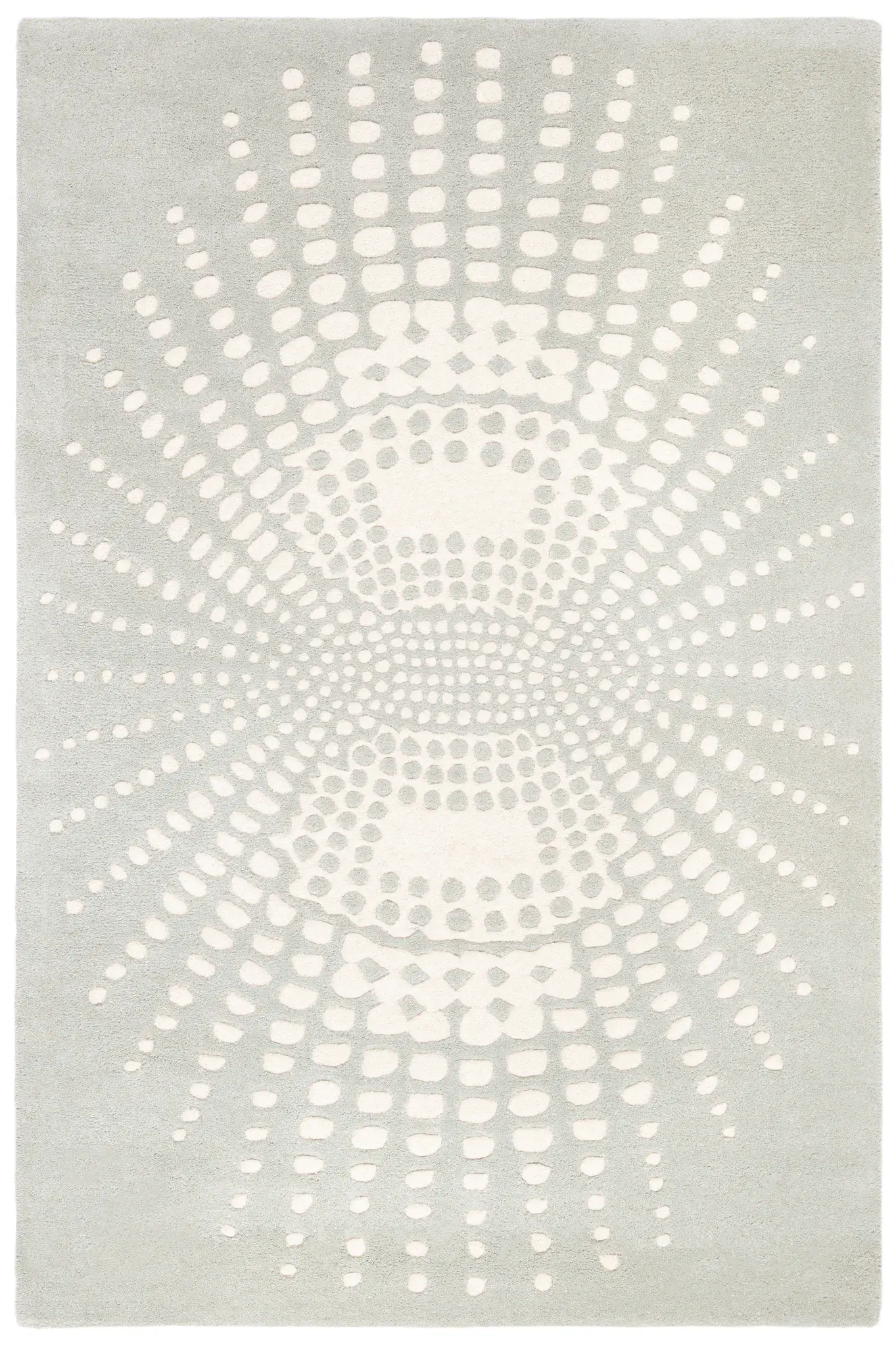 Soho Radiating Dots Hand-Tufted Rug