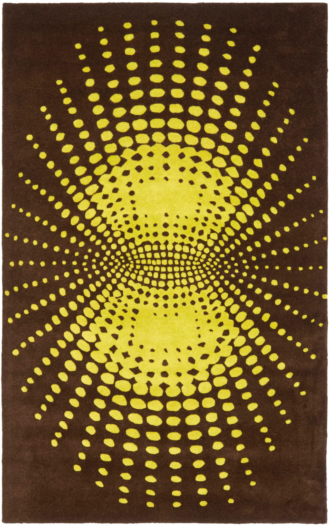 Soho Radiating Dots Hand-Tufted Rug
