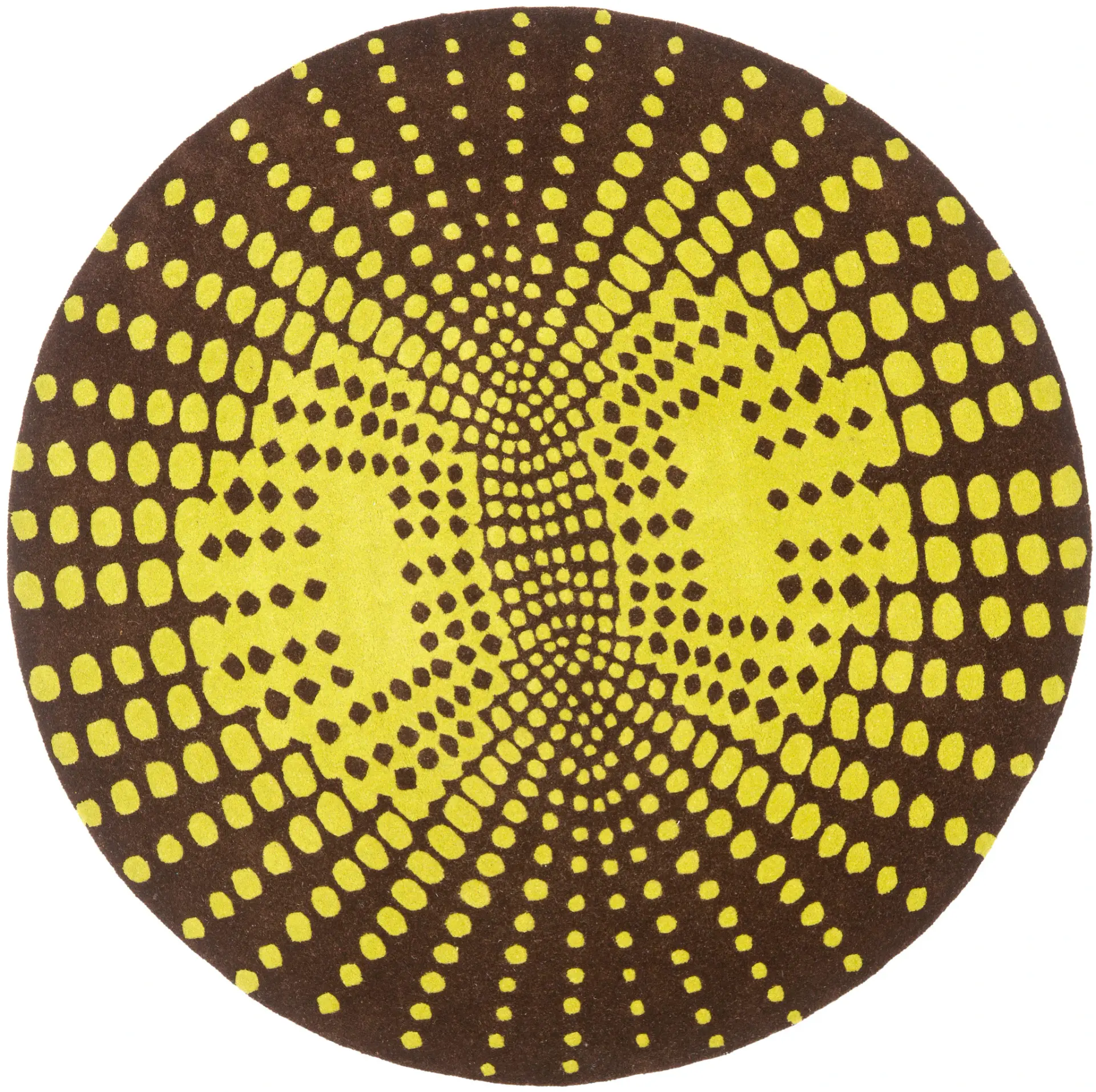 Soho Radiating Dots Hand-Tufted Rug