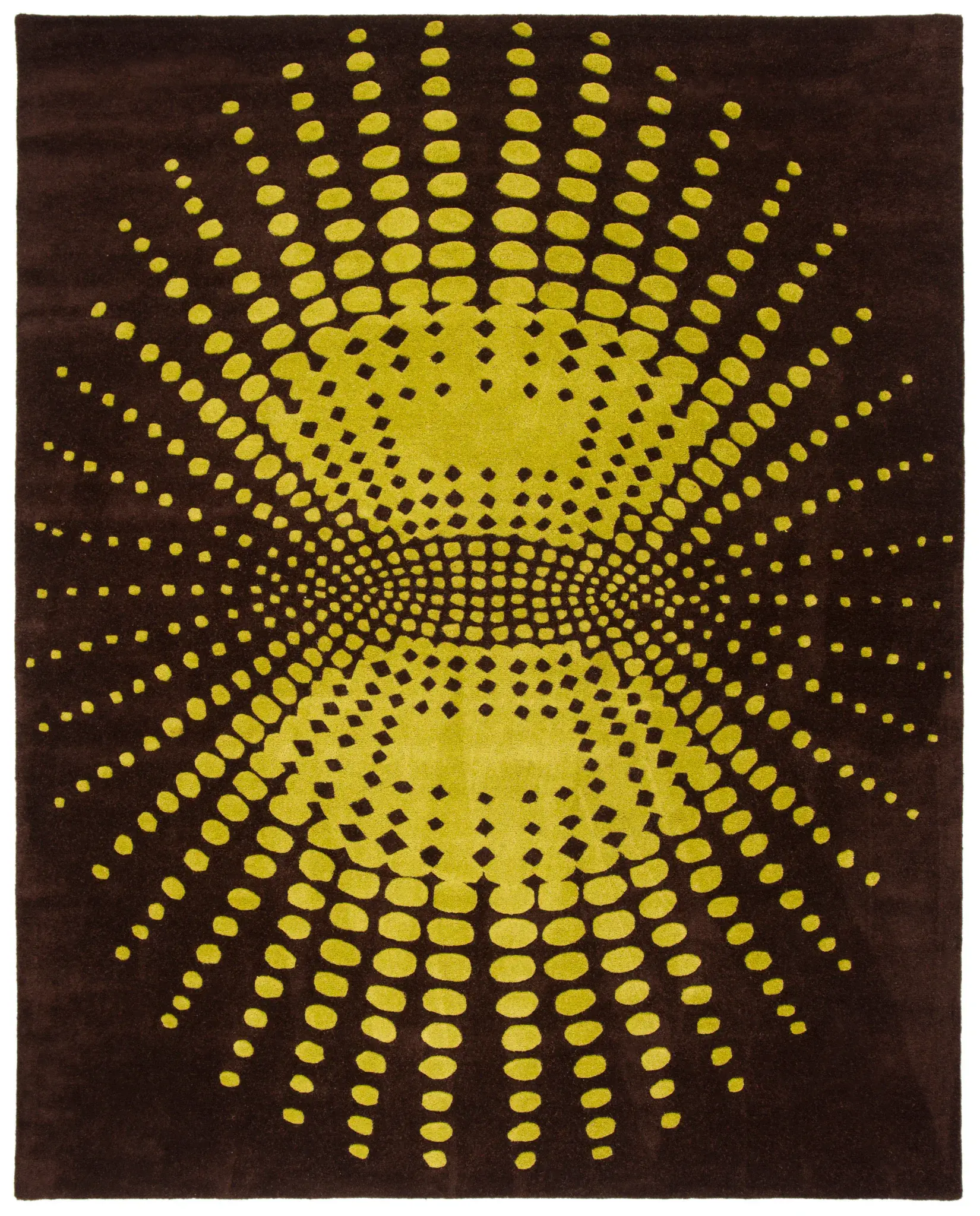Soho Radiating Dots Hand-Tufted Rug
