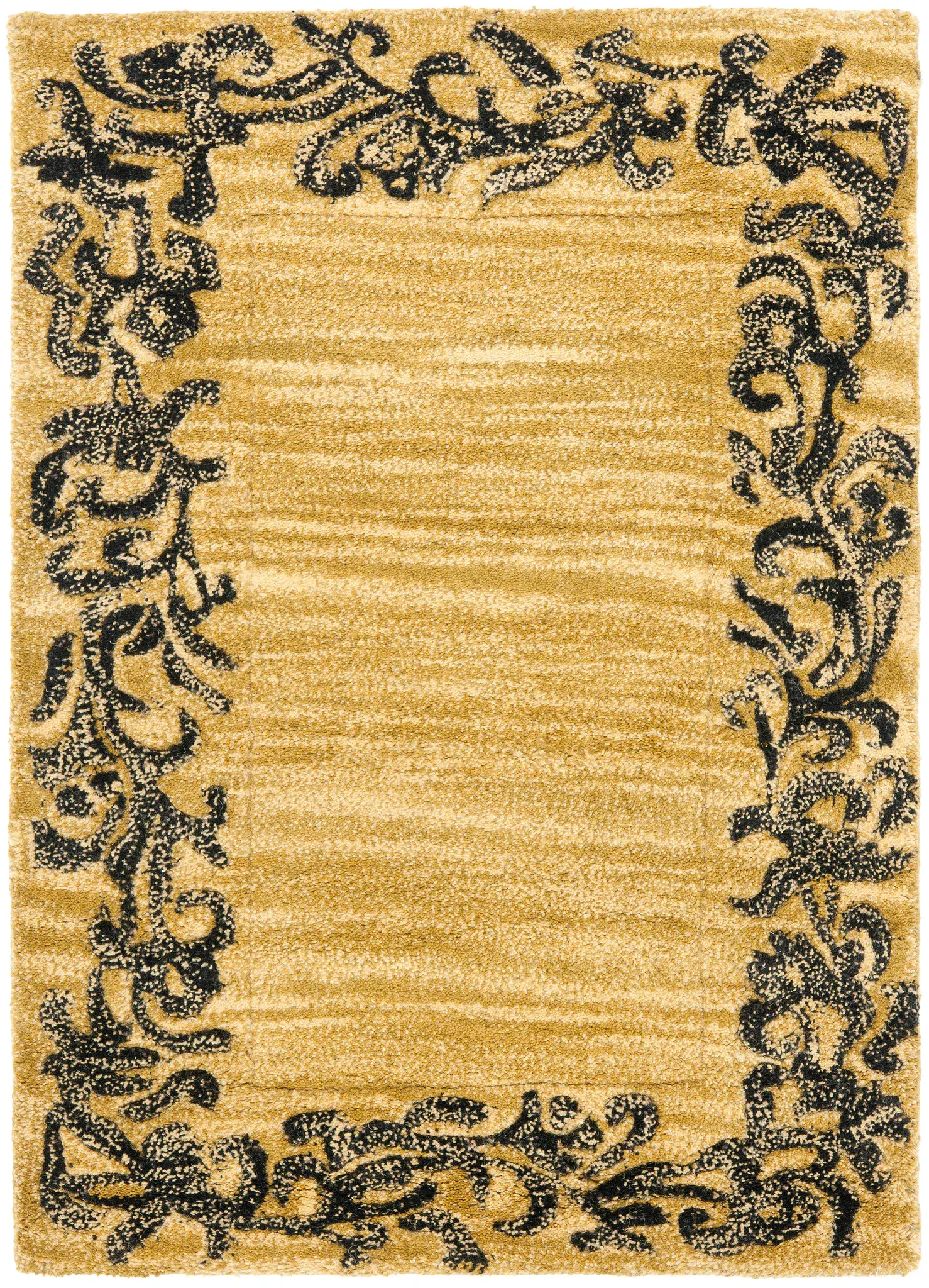 Soho Floral Border Hand-Tufted Rug