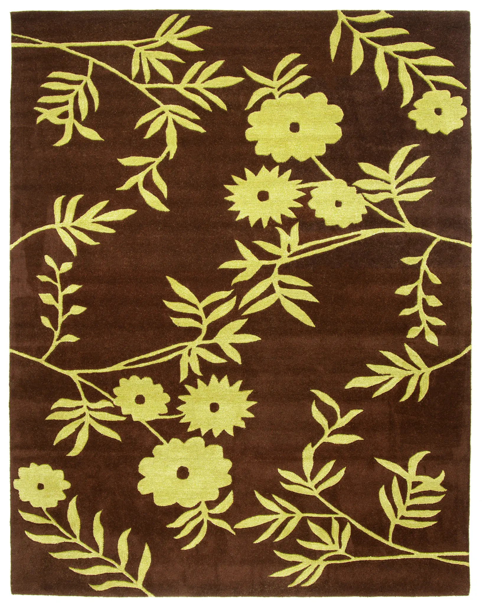 Soho Floral Sprig Hand-Tufted Rug