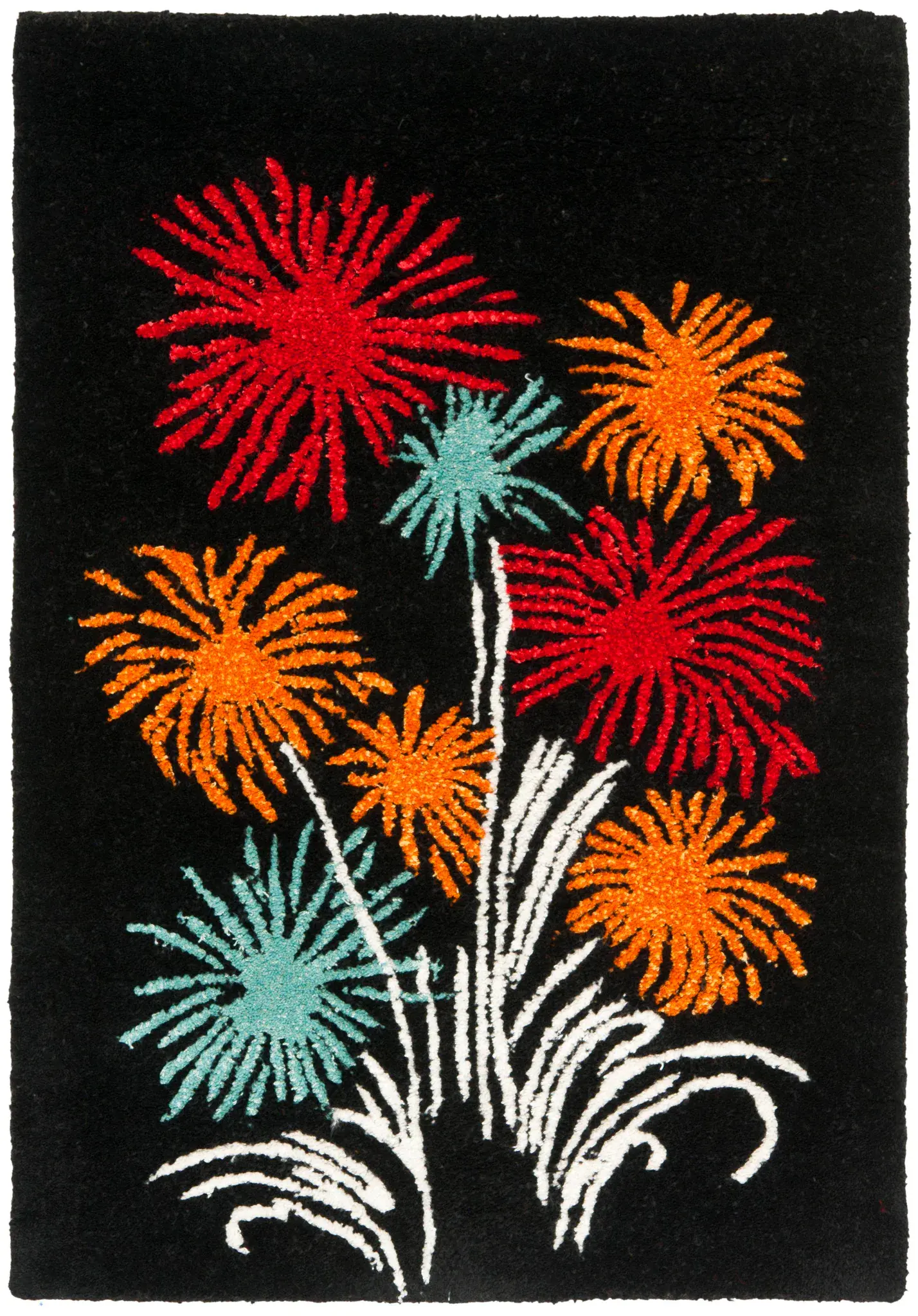 Soho Botanical Burst Hand-Tufted Rug
