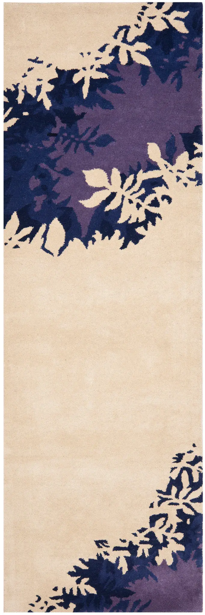 Soho Cascading Leaves Hand-Tufted Rug