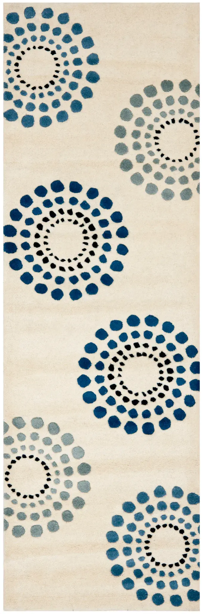 Soho Concentric Dots Hand-Tufted Rug
