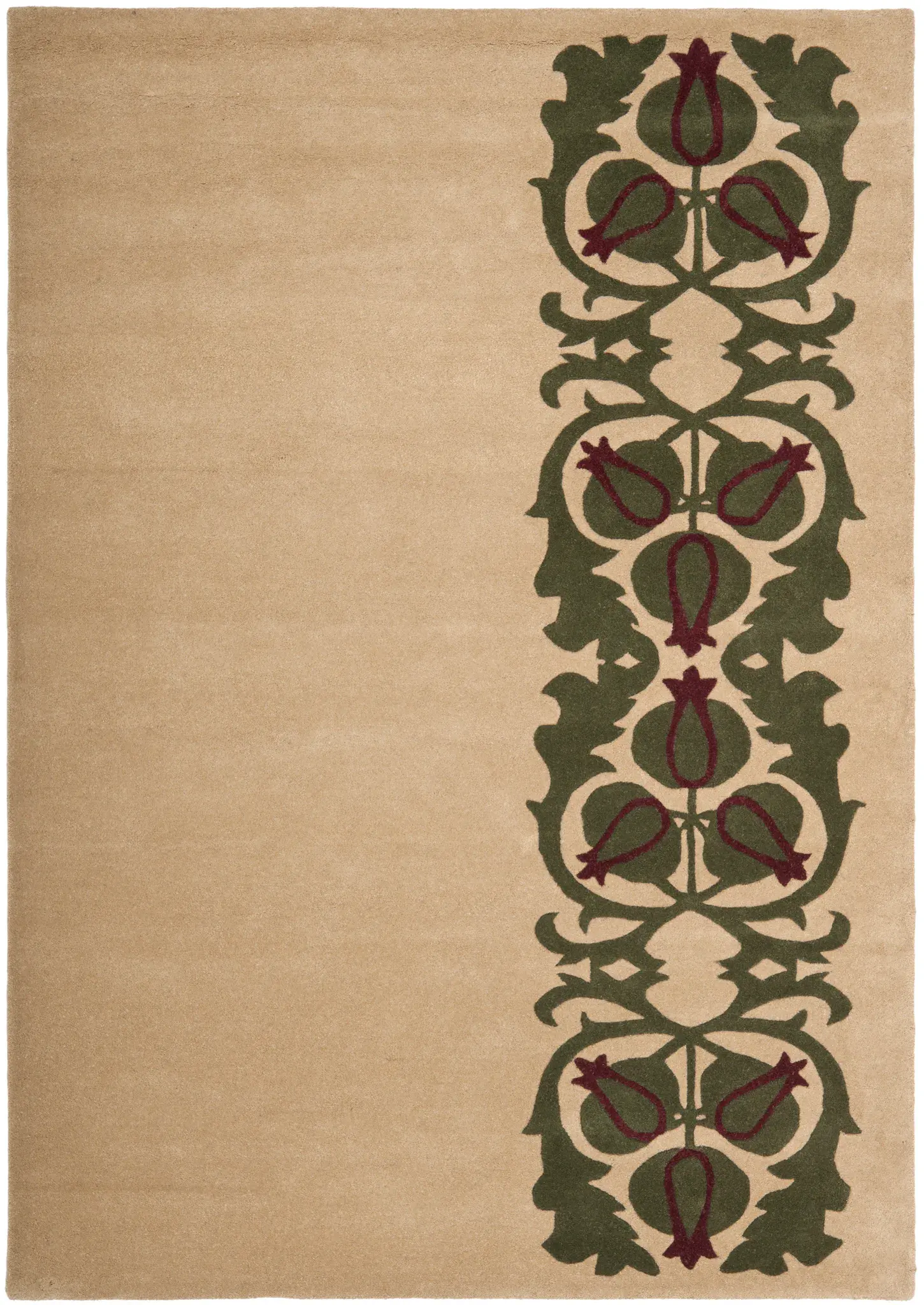 Soho Botanical Border Hand-Tufted Rug
