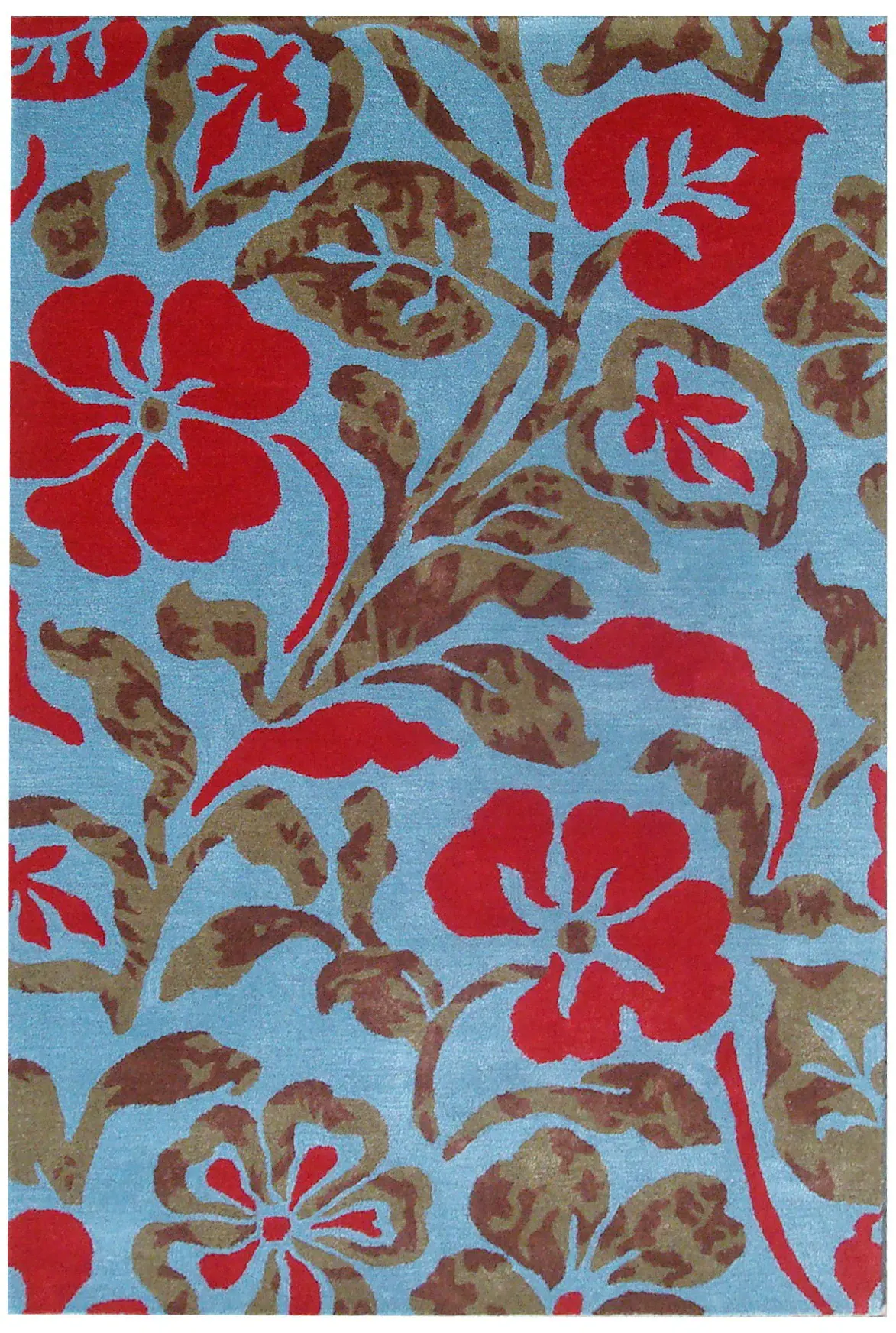 Soho Floral Trail Hand-Tufted Rug