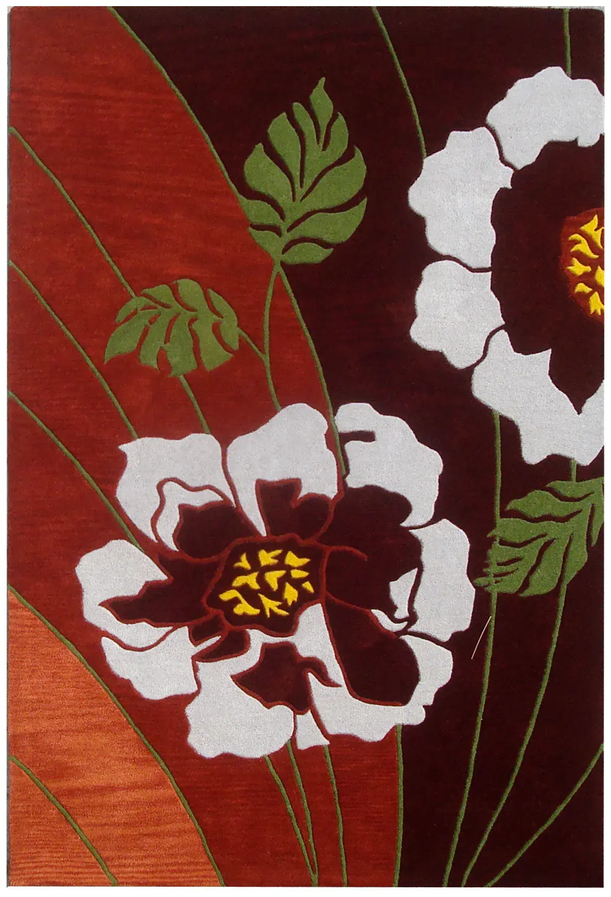 Soho Bold Floral Hand-Tufted Rug
