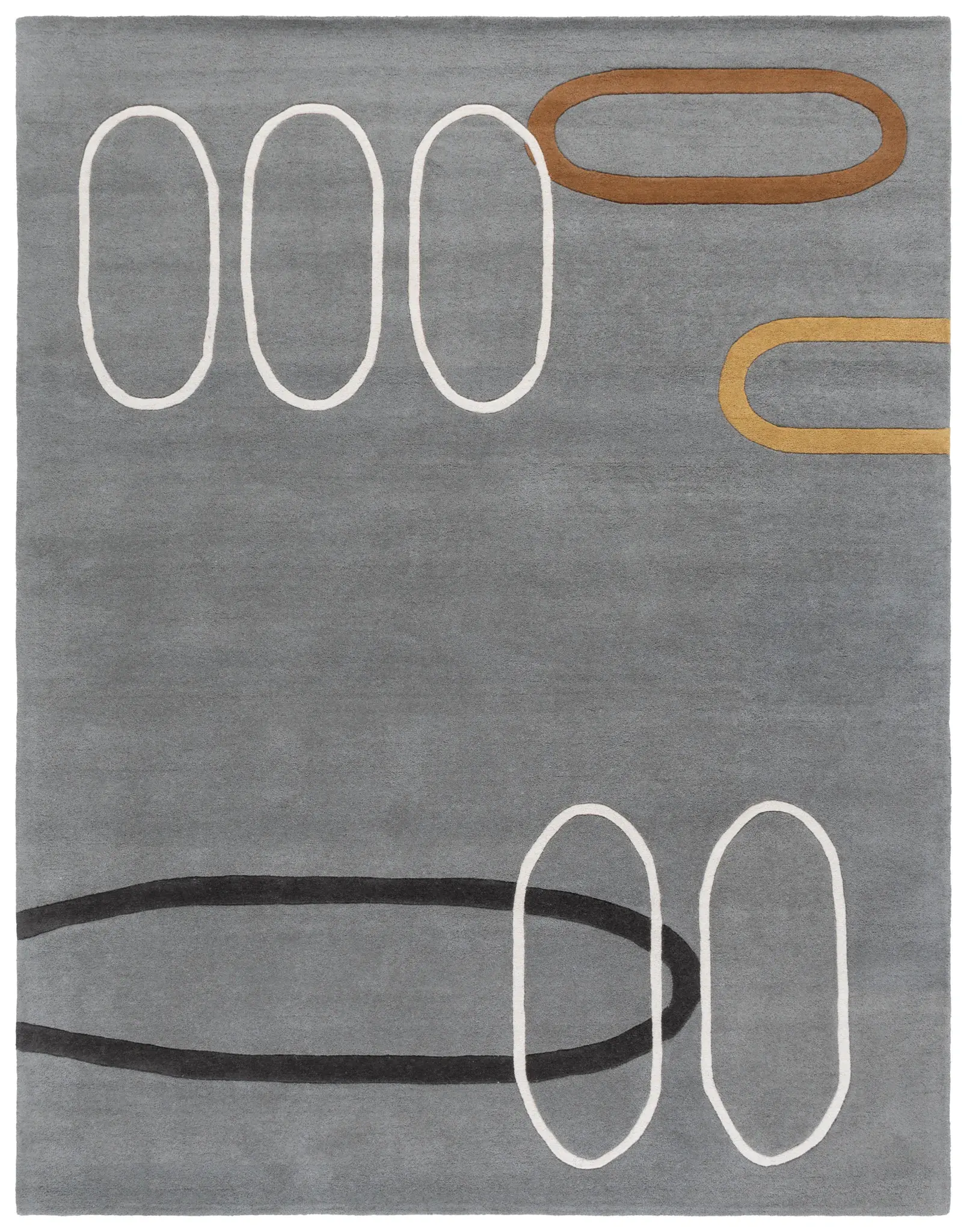 Soho Abstract Loops Hand-Tufted Rug