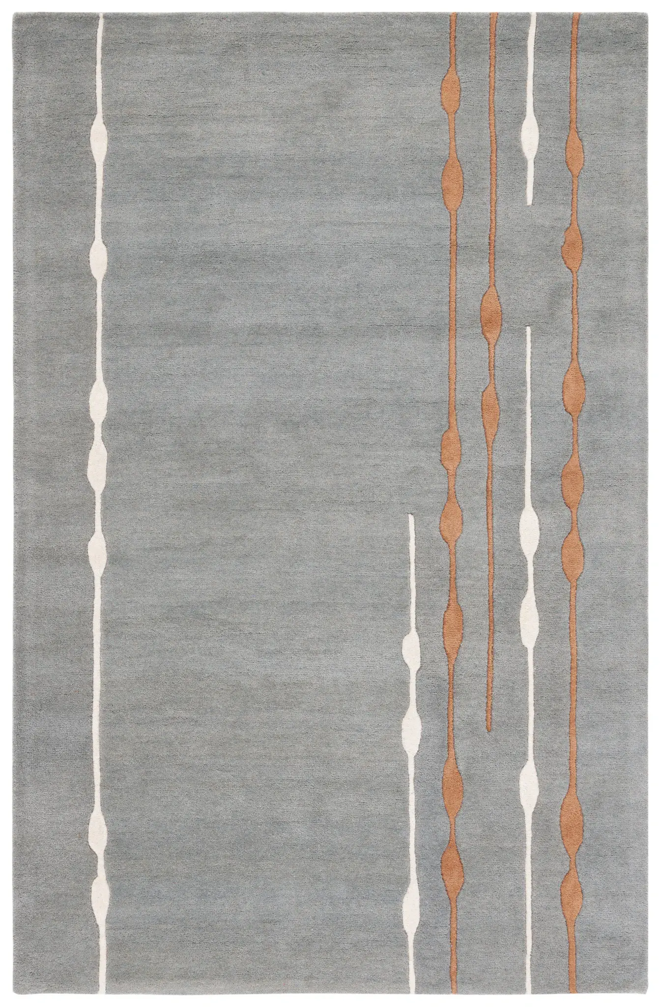 Soho Horizontal Beaded Stripe Hand-Tufted Rug