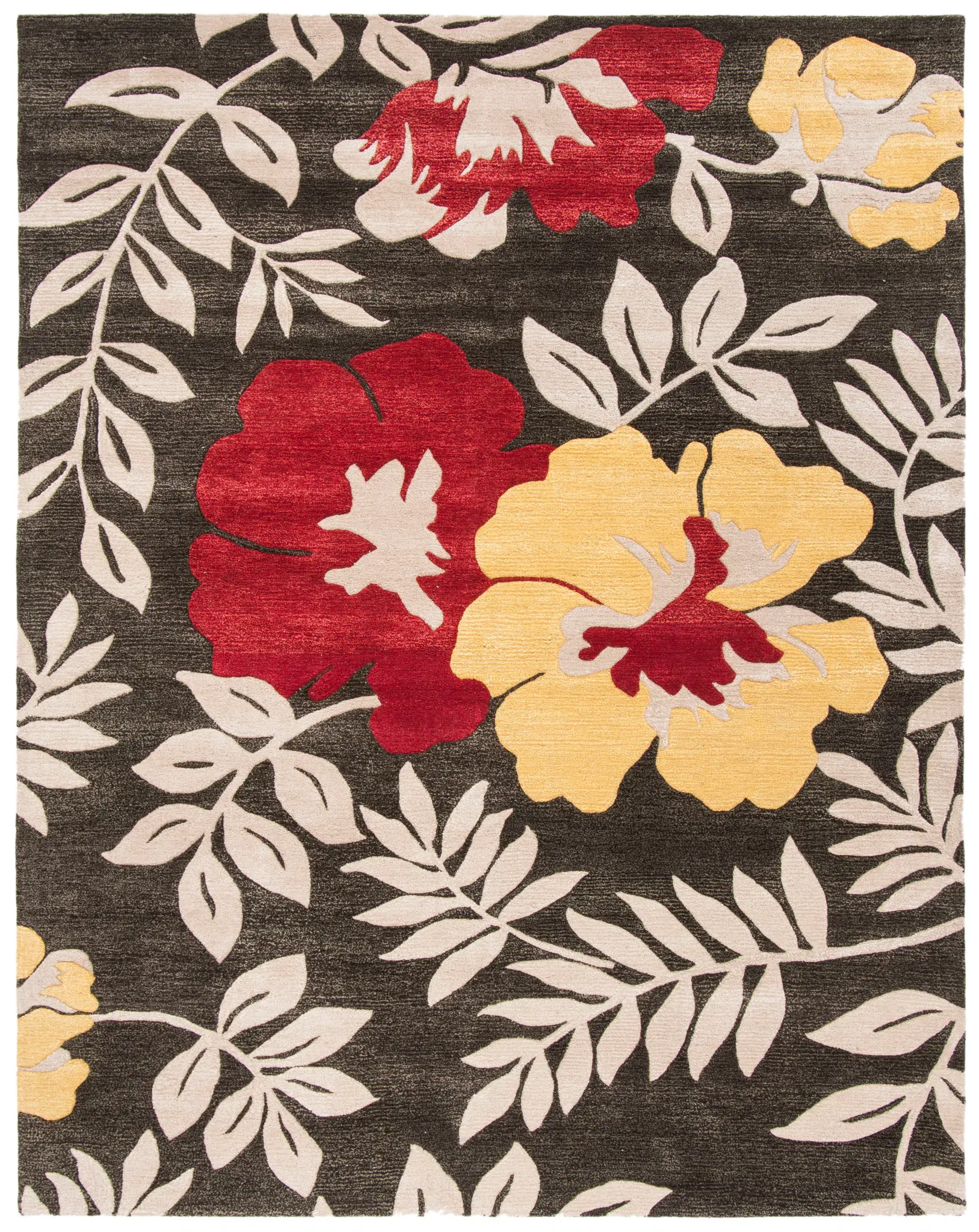 Soho Modern Floral Hand-Tufted Rug