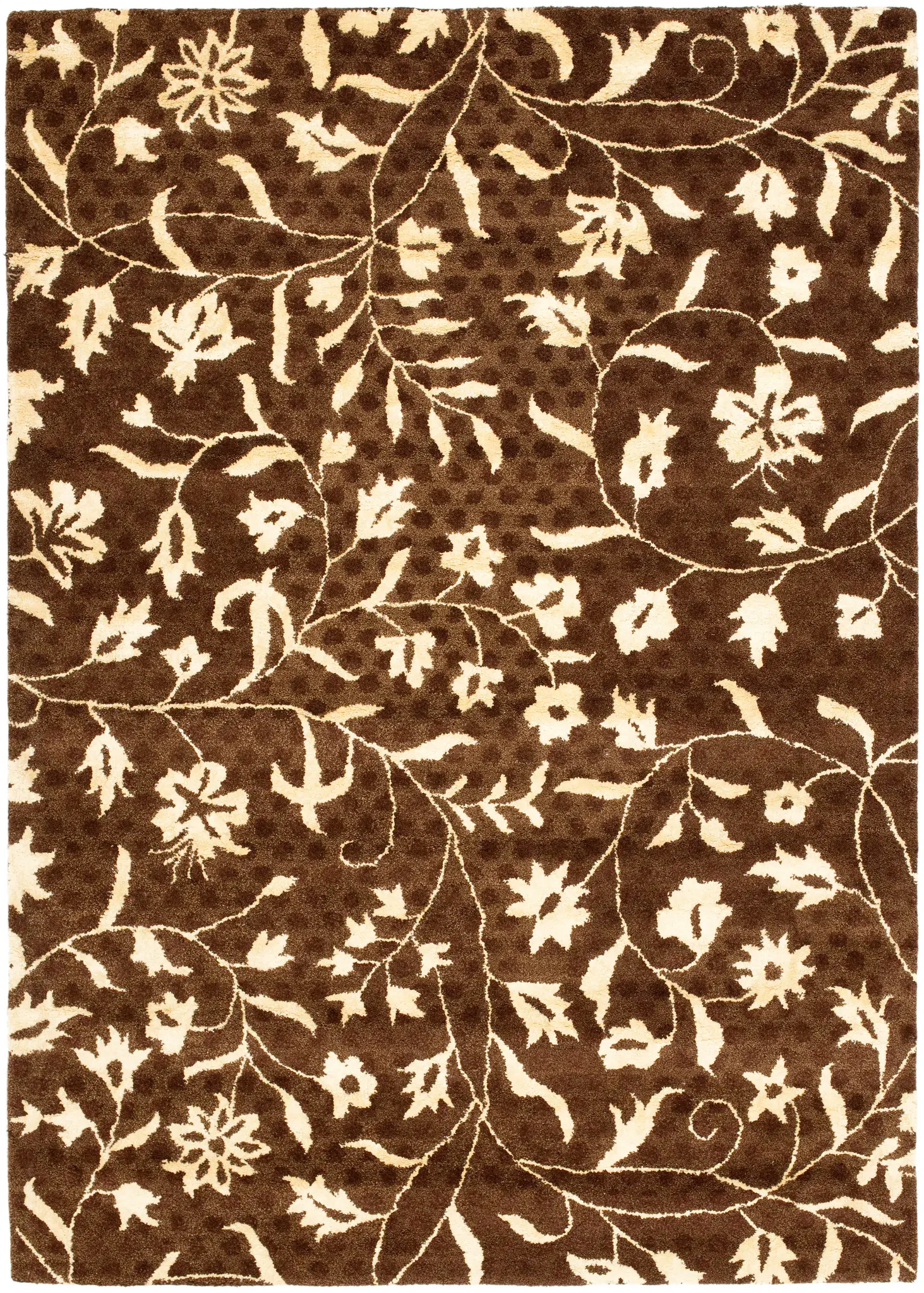 Soho Botanical Vine Hand-Tufted Wool & Viscose Rug