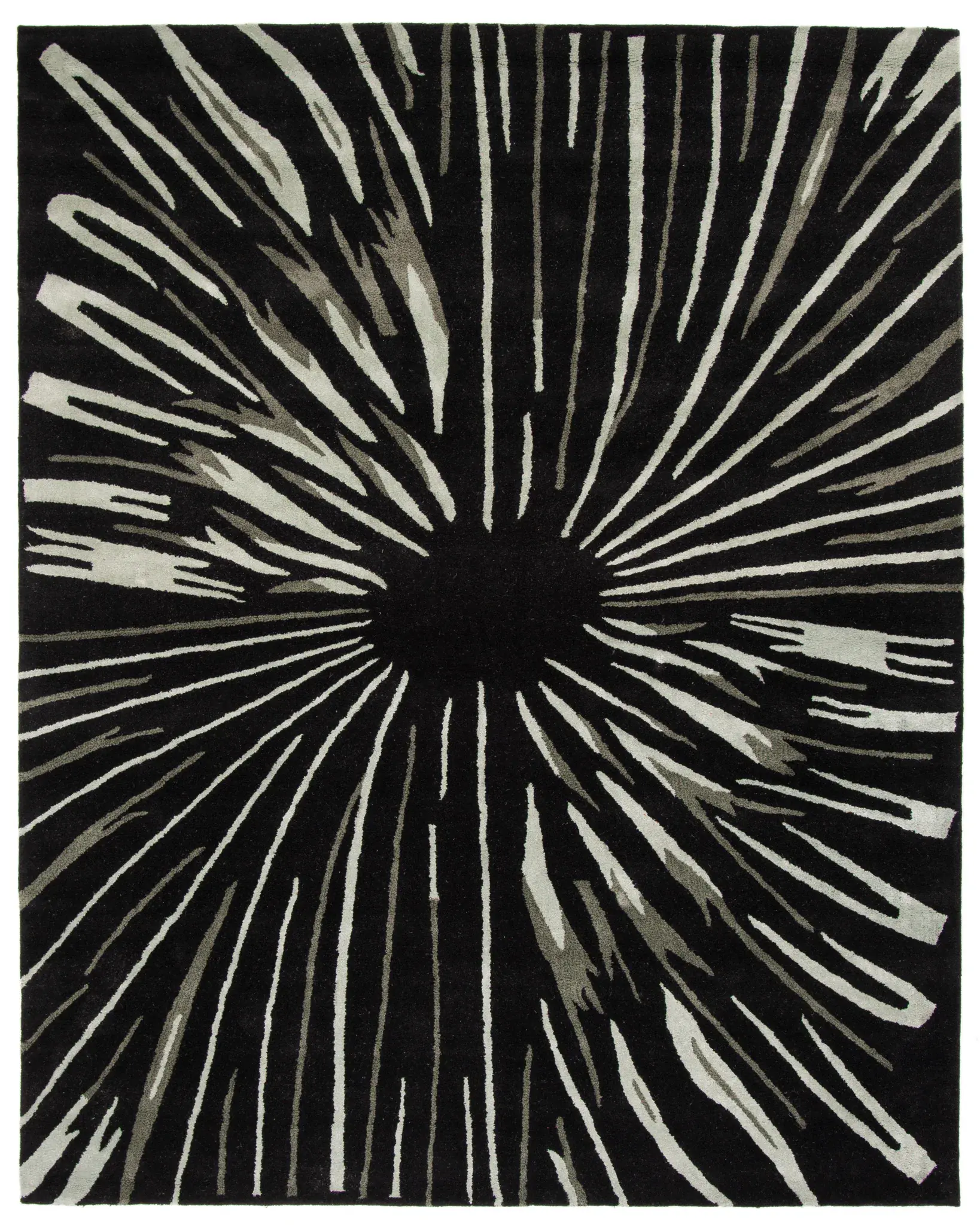 Soho Abstract Burst Hand-Tufted Rug