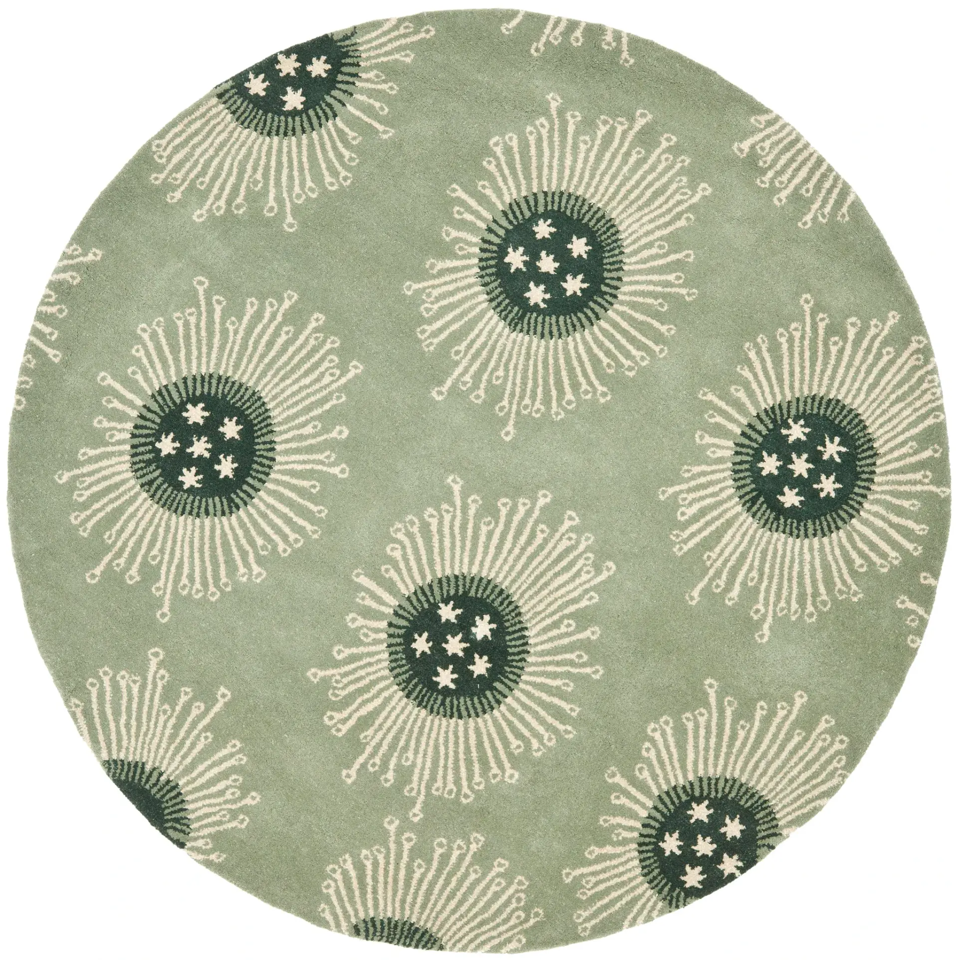 Soho Mid-Century Spoke Starburst Hand-Tufted Rug